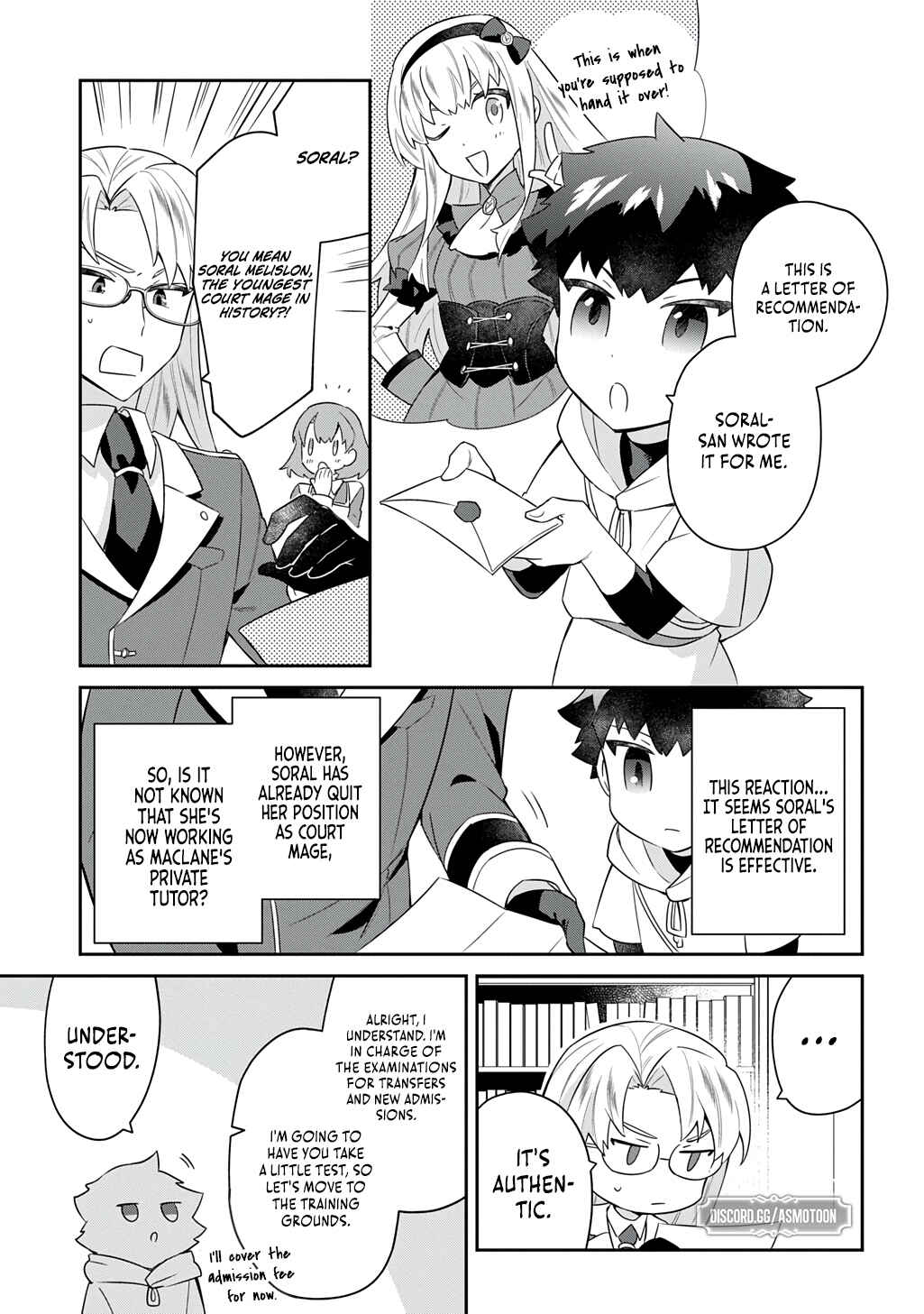 Page 18 Chapter 5 Shiniki no Mahoutsukai ~Shin ni Aisareta Rakudaisei wa Mahou Gakuin e Kayou~