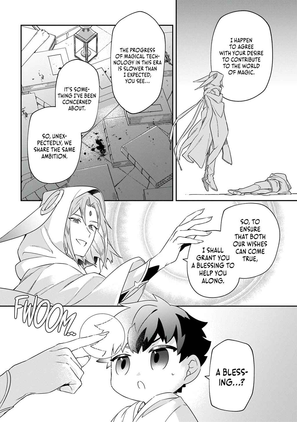 Page 10 Chapter 1 Shiniki no Mahoutsukai ~Shin ni Aisareta Rakudaisei wa Mahou Gakuin e Kayou~