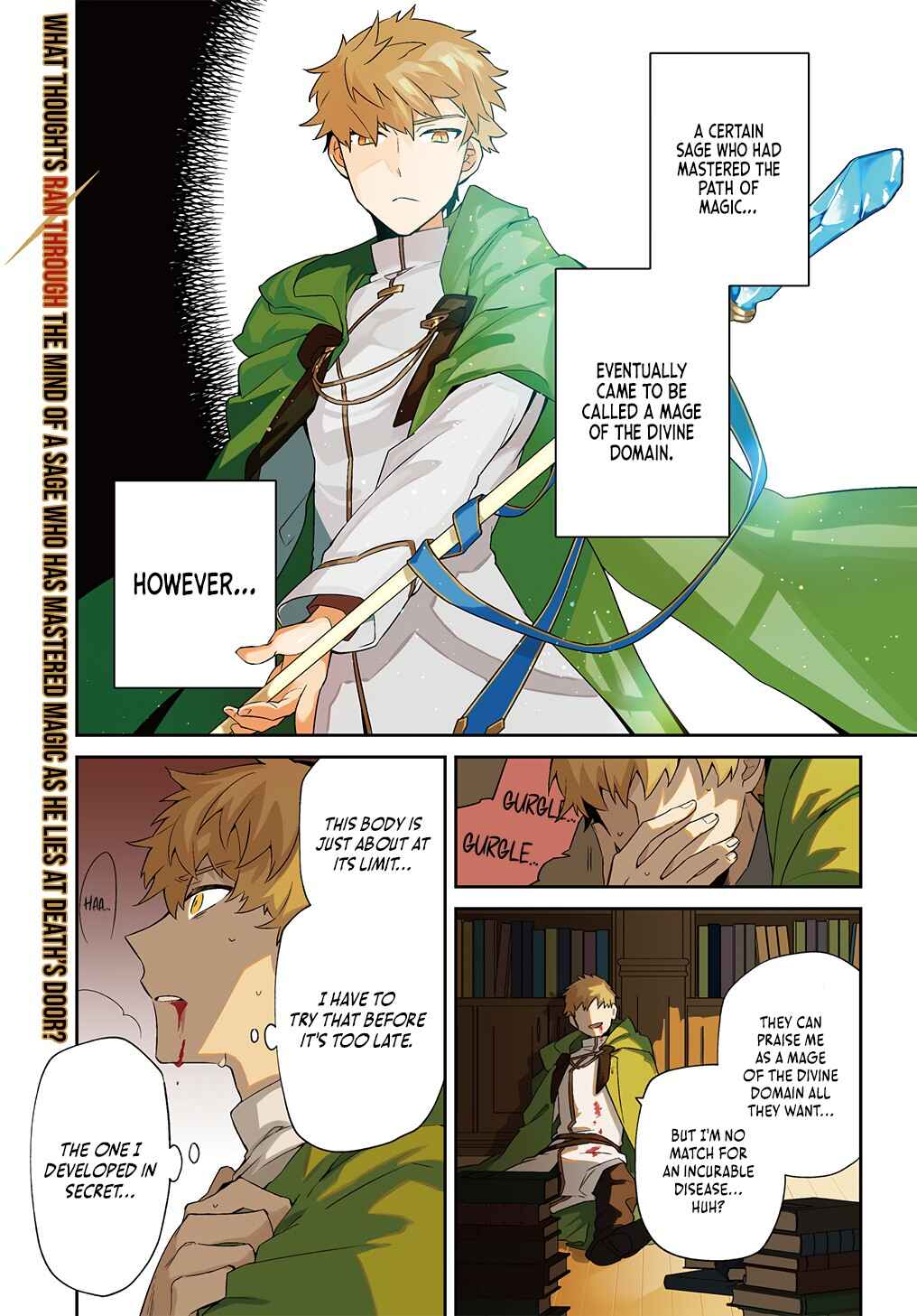 Page 2 Chapter 1 Shiniki no Mahoutsukai ~Shin ni Aisareta Rakudaisei wa Mahou Gakuin e Kayou~