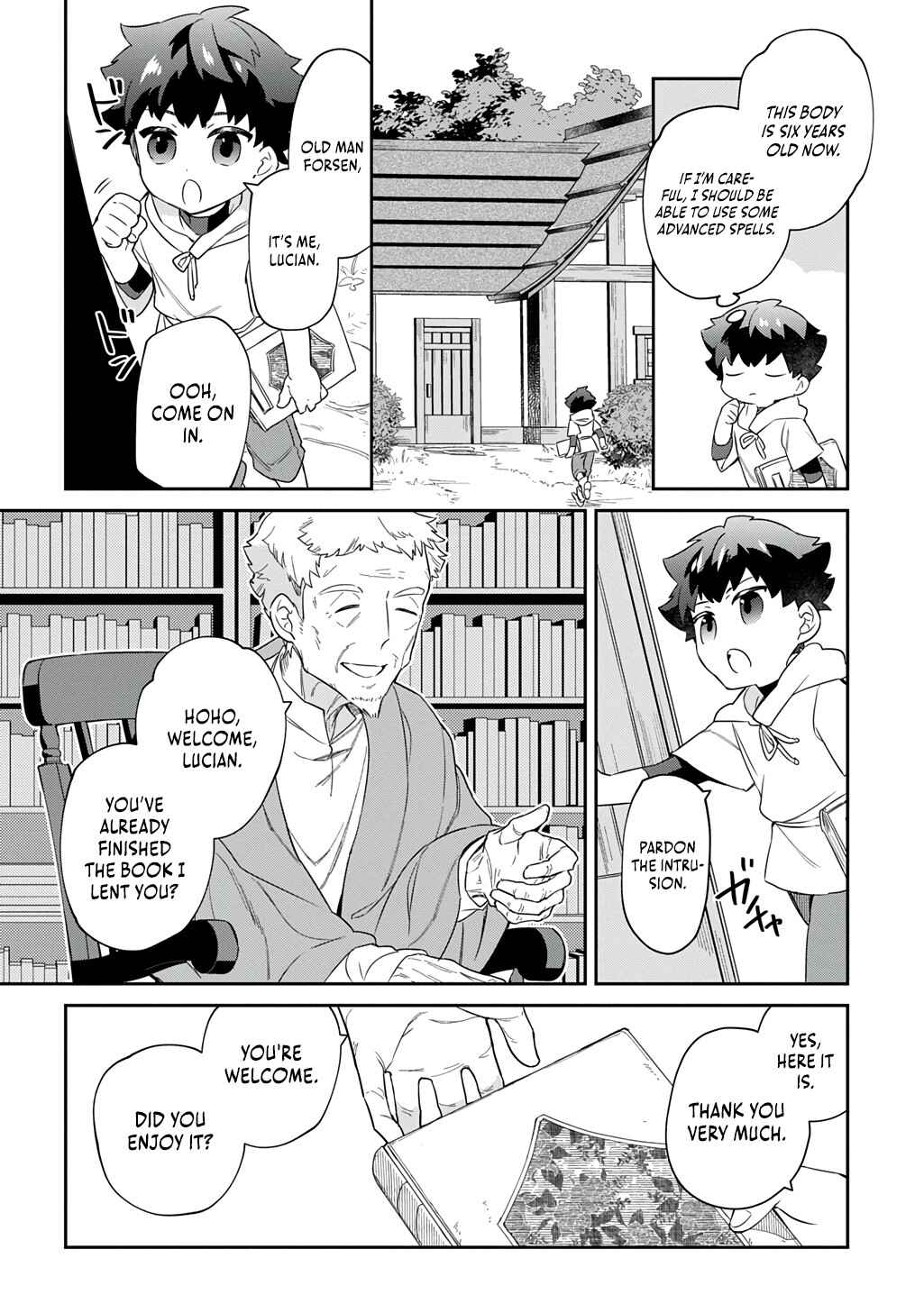 Page 24 Chapter 1 Shiniki no Mahoutsukai ~Shin ni Aisareta Rakudaisei wa Mahou Gakuin e Kayou~