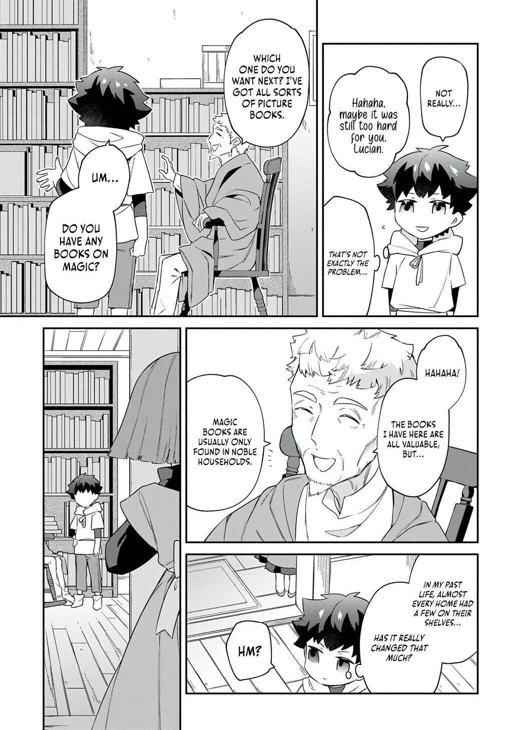 Page 25 Chapter 1 Shiniki no Mahoutsukai ~Shin ni Aisareta Rakudaisei wa Mahou Gakuin e Kayou~