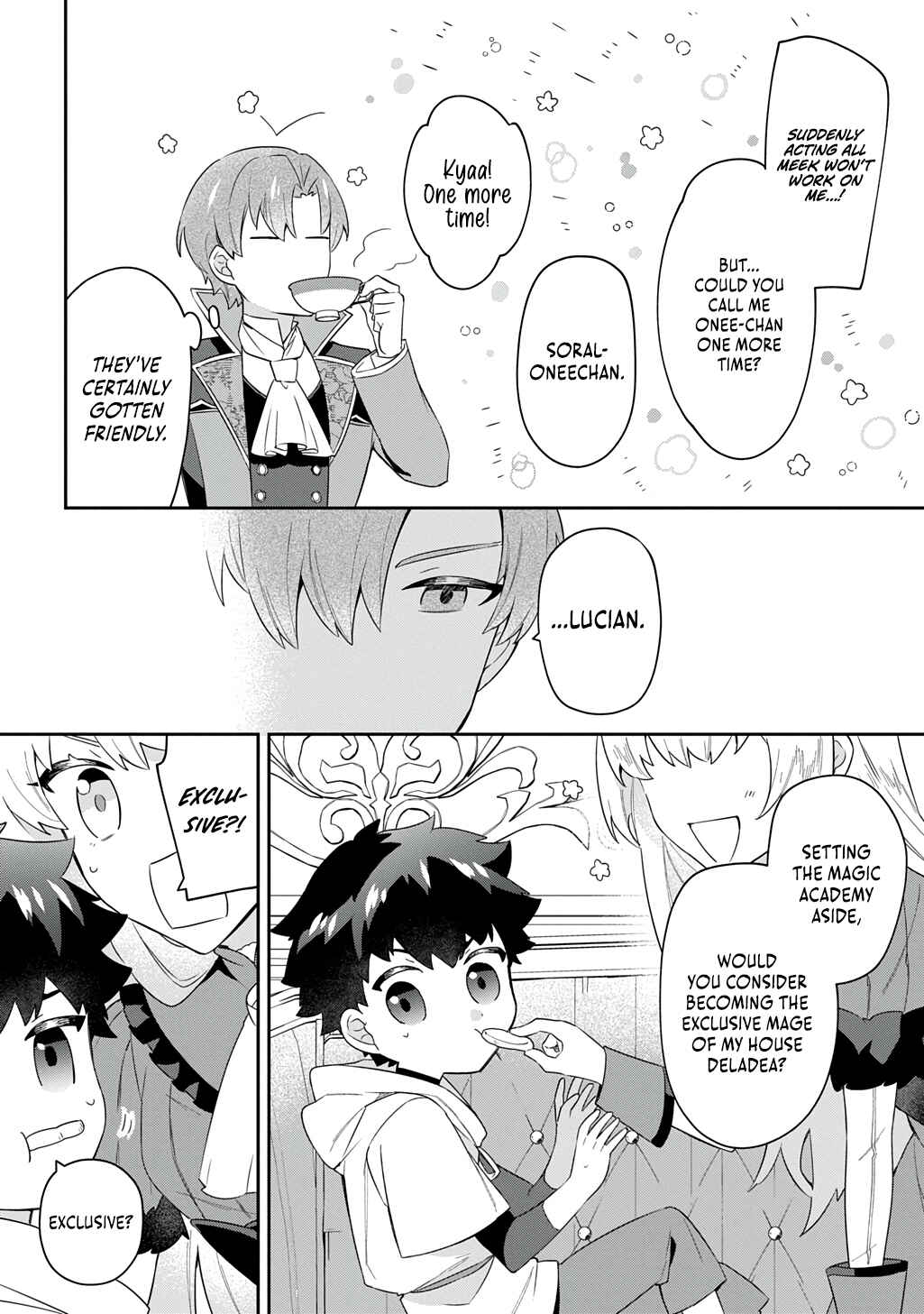 Page 17 Chapter 4 Shiniki no Mahoutsukai ~Shin ni Aisareta Rakudaisei wa Mahou Gakuin e Kayou~