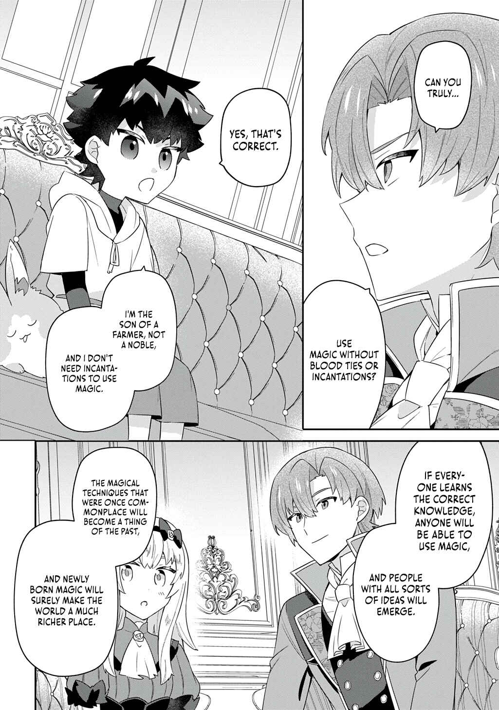 Page 21 Chapter 4 Shiniki no Mahoutsukai ~Shin ni Aisareta Rakudaisei wa Mahou Gakuin e Kayou~