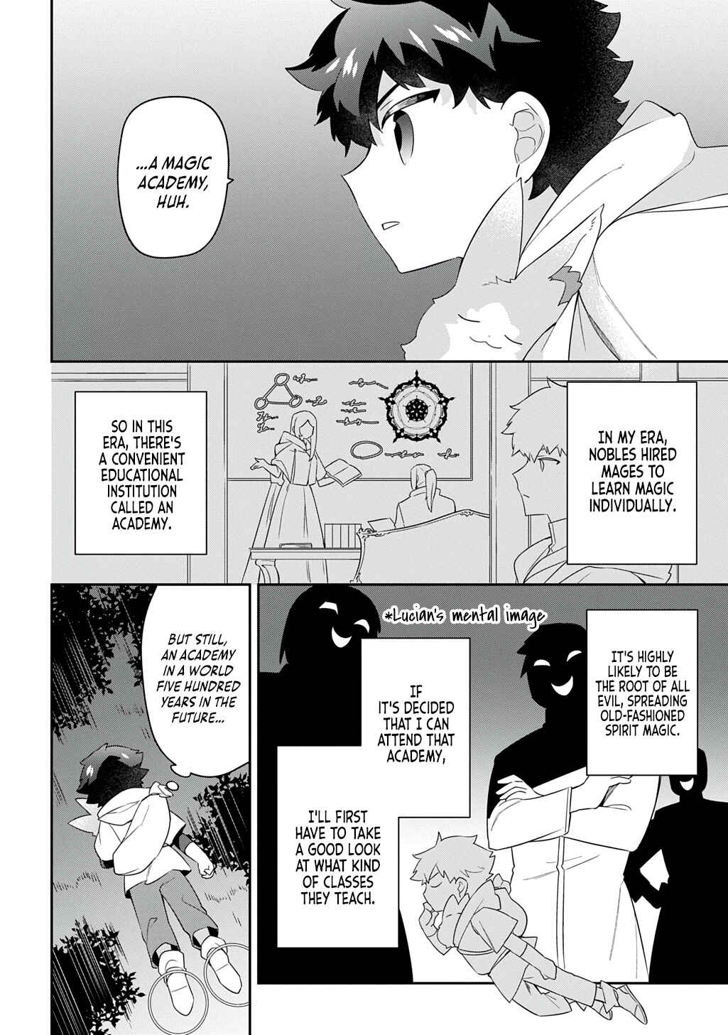 Page 29 Chapter 4 Shiniki no Mahoutsukai ~Shin ni Aisareta Rakudaisei wa Mahou Gakuin e Kayou~
