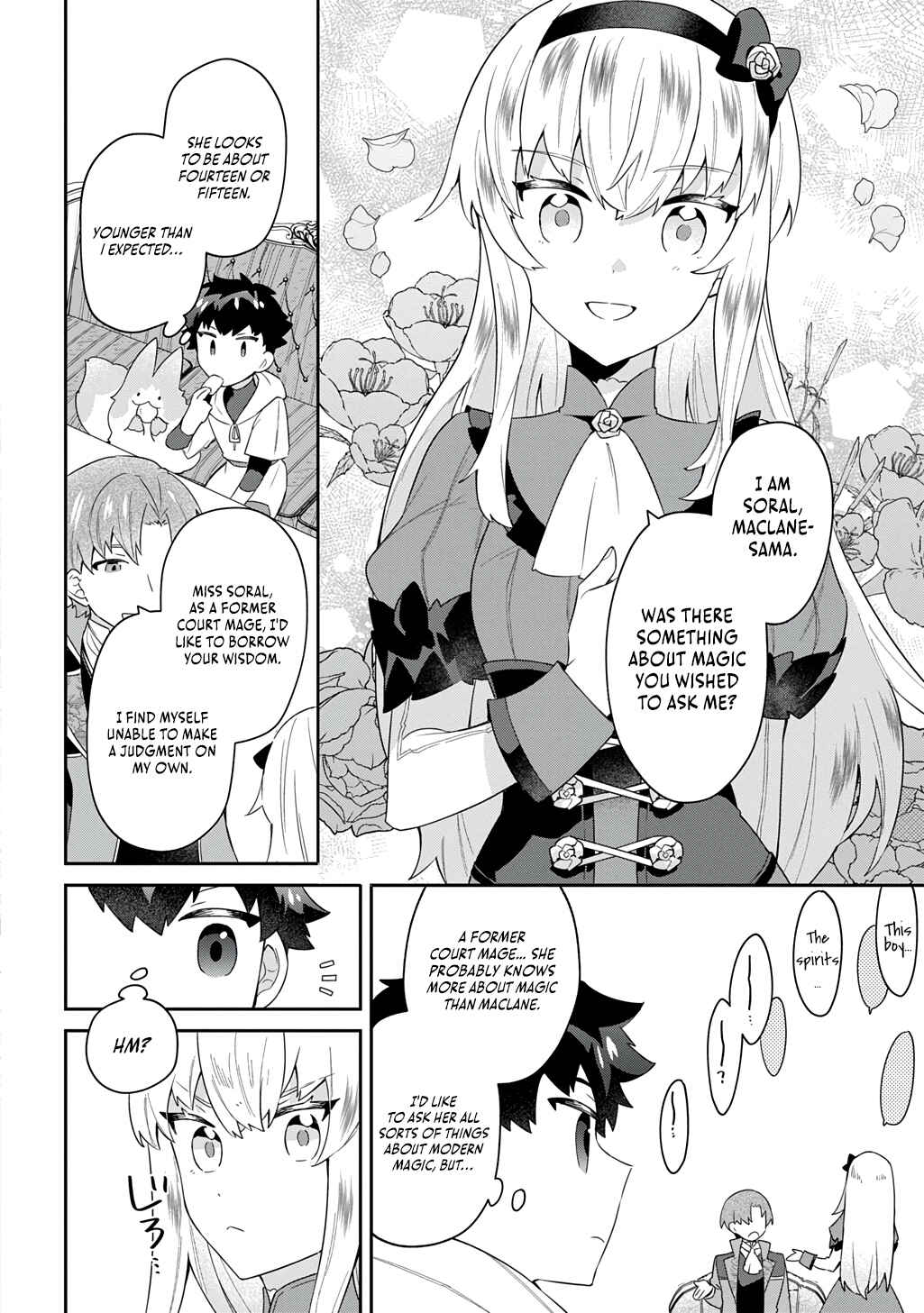 Page 5 Chapter 4 Shiniki no Mahoutsukai ~Shin ni Aisareta Rakudaisei wa Mahou Gakuin e Kayou~