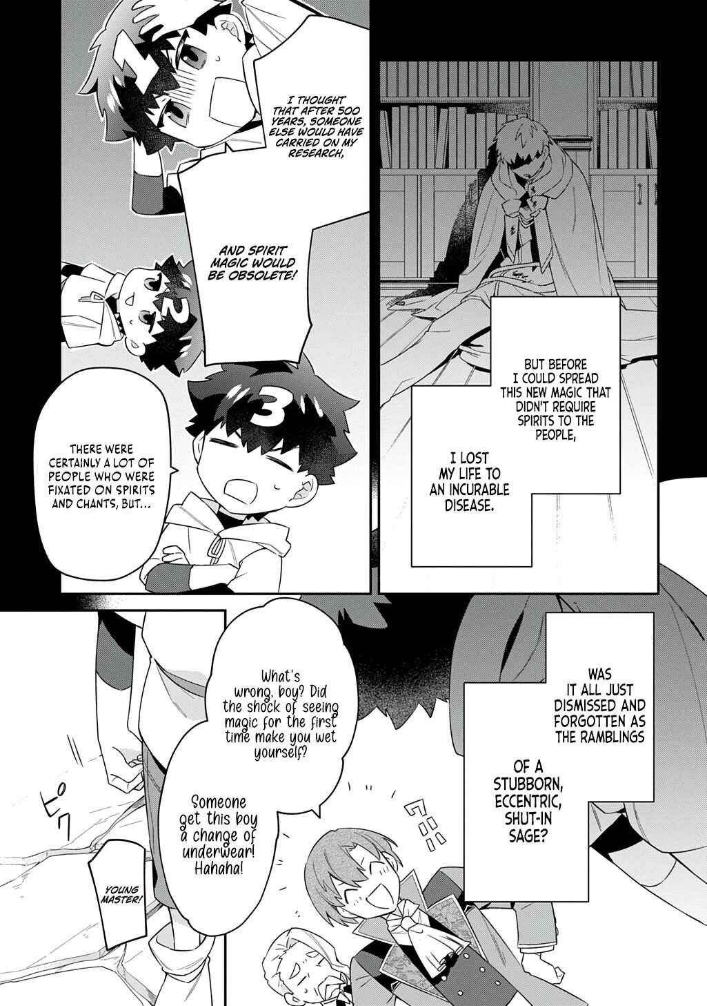 Page 24 Chapter 3 Shiniki no Mahoutsukai ~Shin ni Aisareta Rakudaisei wa Mahou Gakuin e Kayou~
