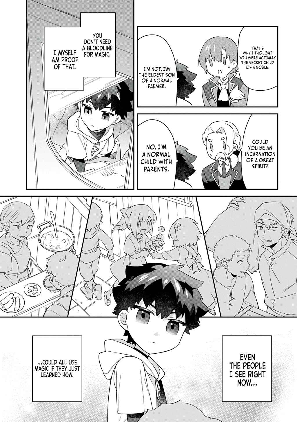 Page 34 Chapter 3 Shiniki no Mahoutsukai ~Shin ni Aisareta Rakudaisei wa Mahou Gakuin e Kayou~