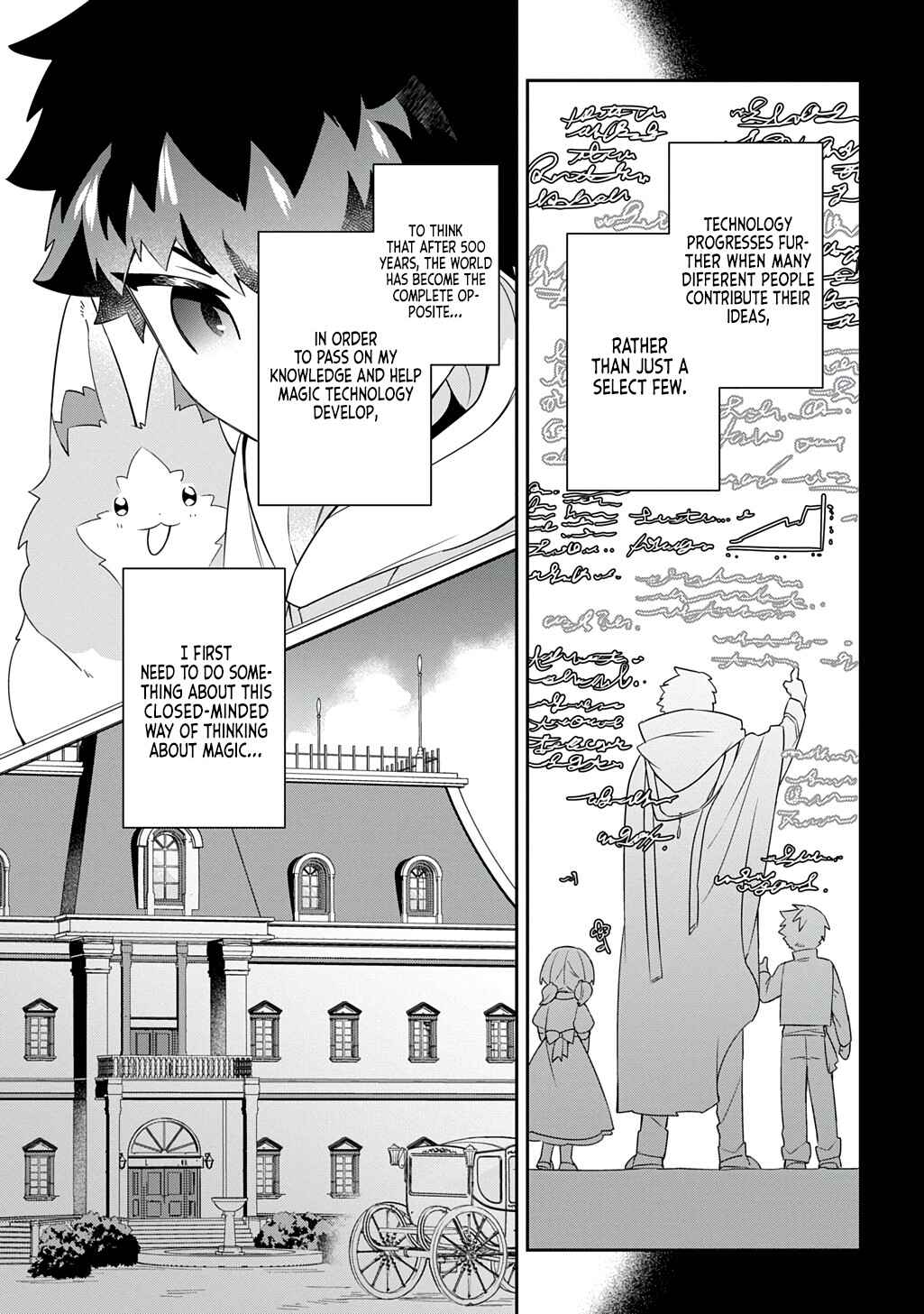 Page 36 Chapter 3 Shiniki no Mahoutsukai ~Shin ni Aisareta Rakudaisei wa Mahou Gakuin e Kayou~