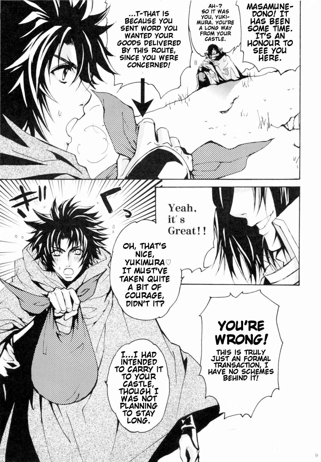 Page 9 Chapter Unknown_1ff1 Sengoku Basara - Shirayuki (Doujinshi)