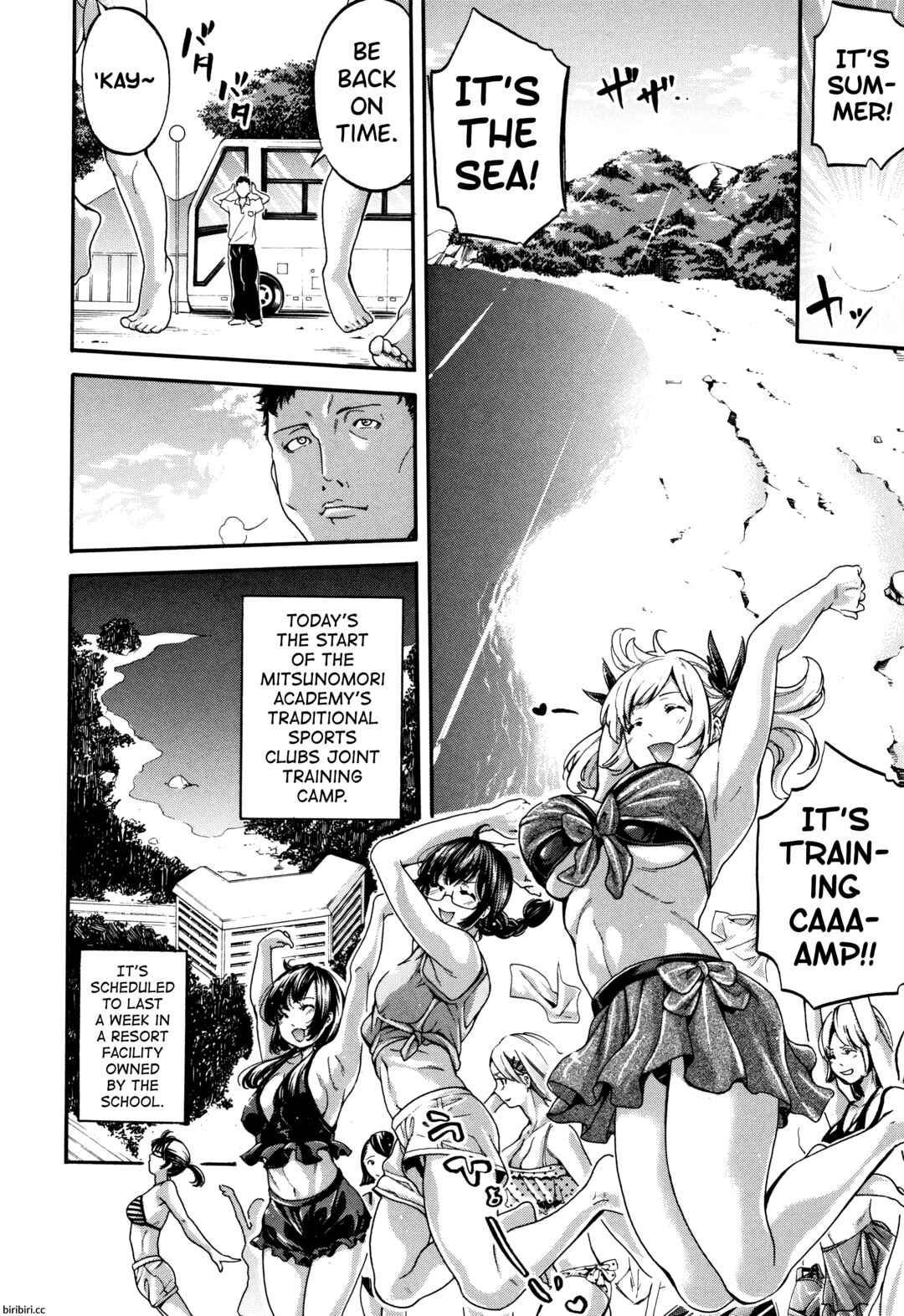 Page 2 Chapter 3 Bukatsu Shoujo Paradise ~ Asekkaki no Tenshi-tachi