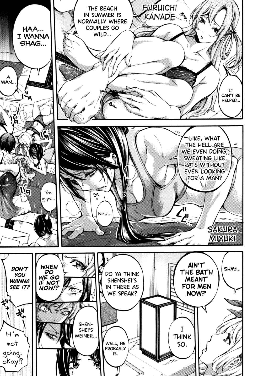 Page 7 Chapter 3 Bukatsu Shoujo Paradise ~ Asekkaki no Tenshi-tachi