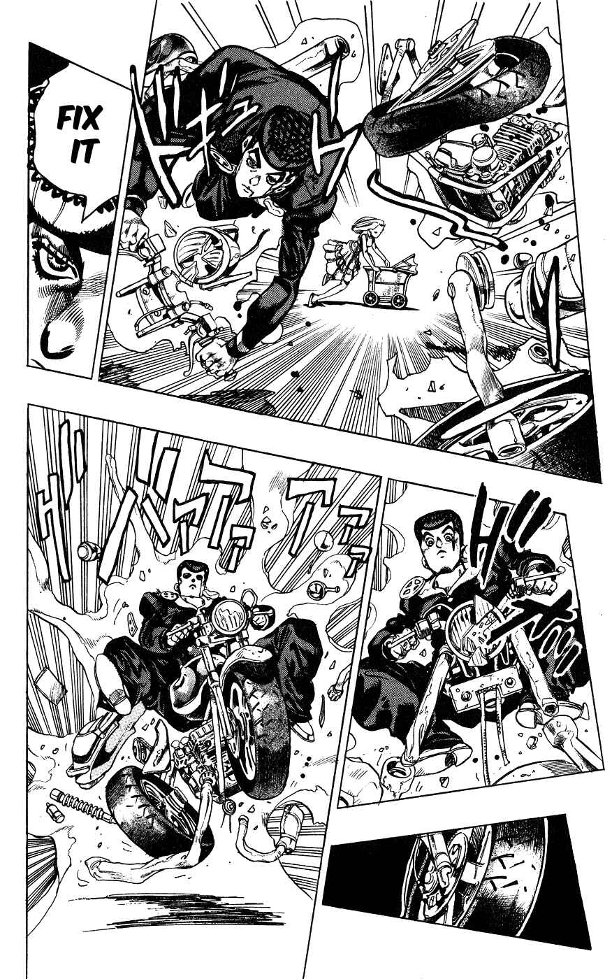 Page 17 Chapter 122 JoJos Bizarre Adventure Part 4 - Diamond is Unbreakable
