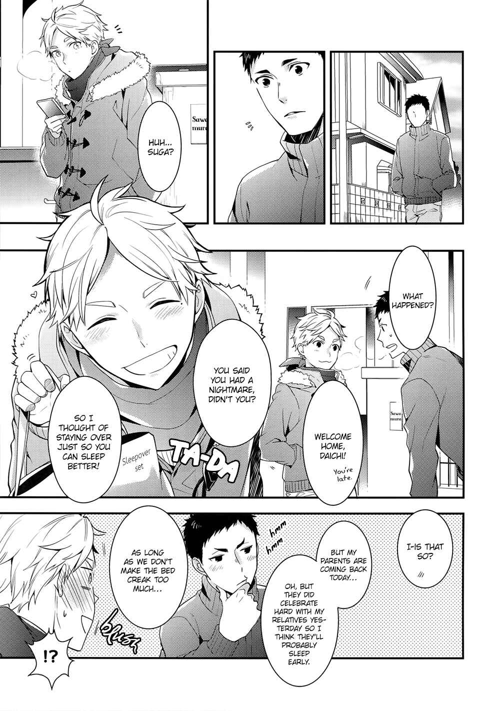 Page 12 Chapter Unknown_ed9f Haikyu!! - Itoshii Wagamama o Hitotsu Dake (Doujinshi)