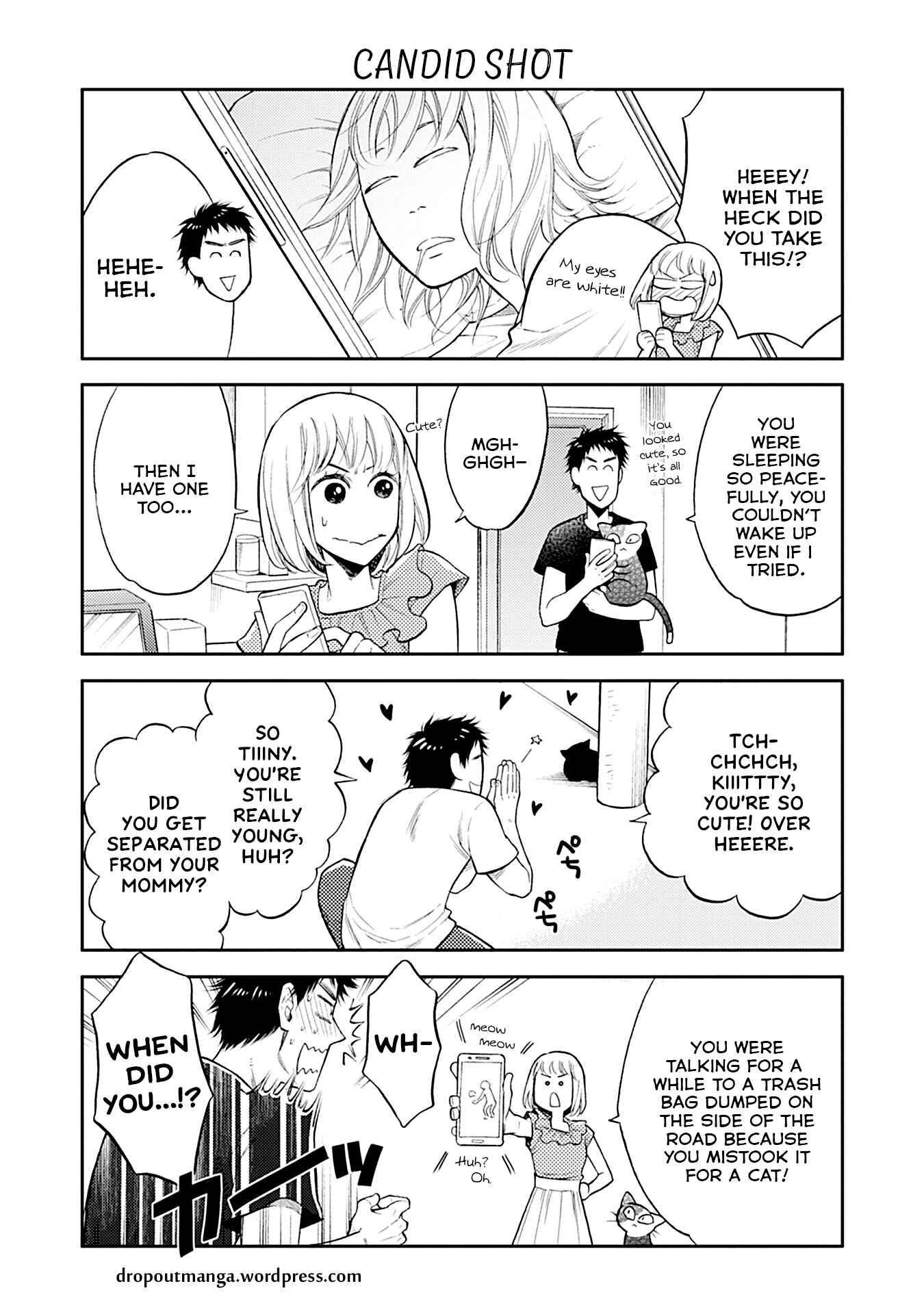 Page 1 Chapter 33 Kareshi no Neko ga Kawaikunai!