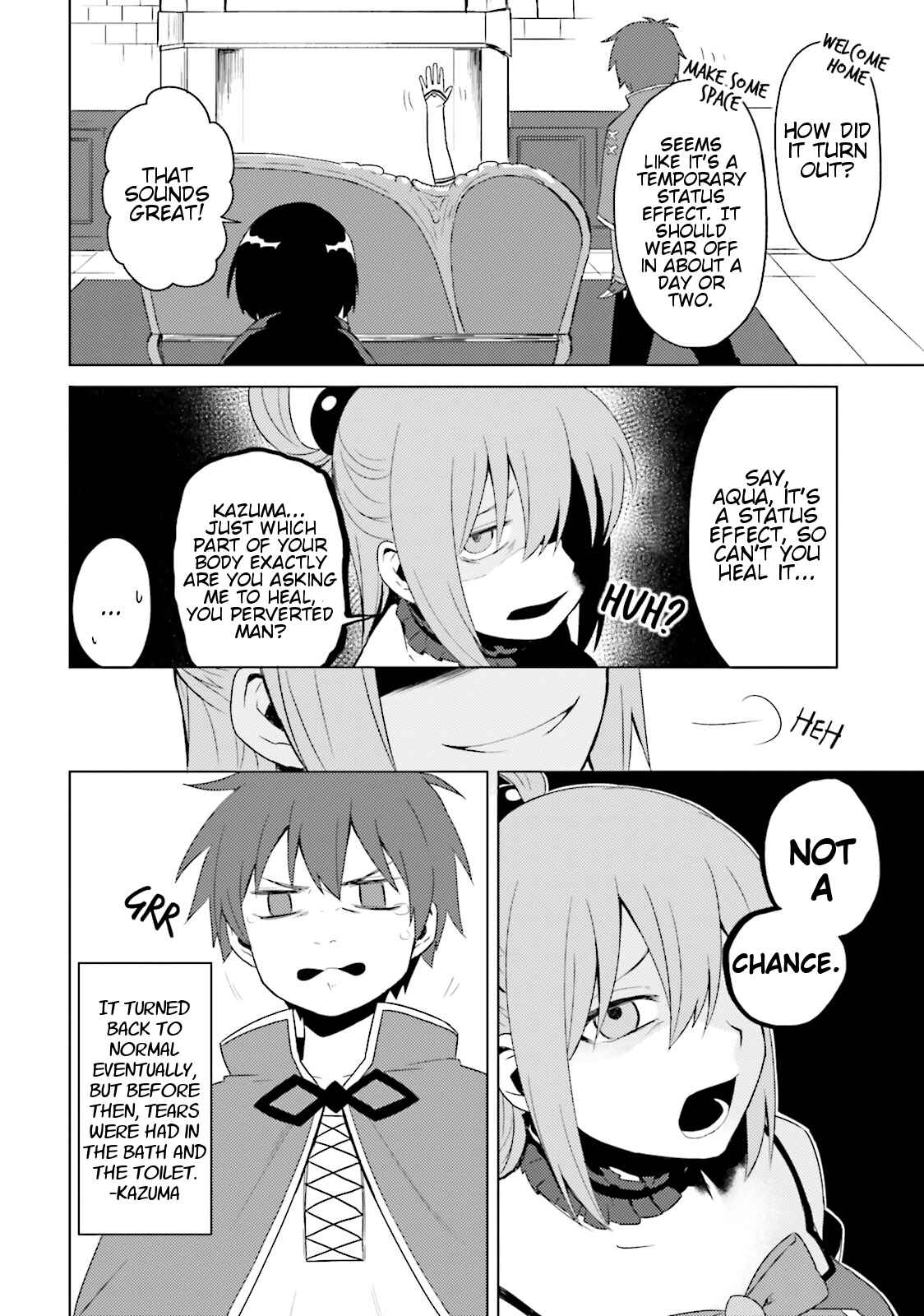 Page 12 Chapter 15 Kono Subarashii Sekai ni Nichijou wo!