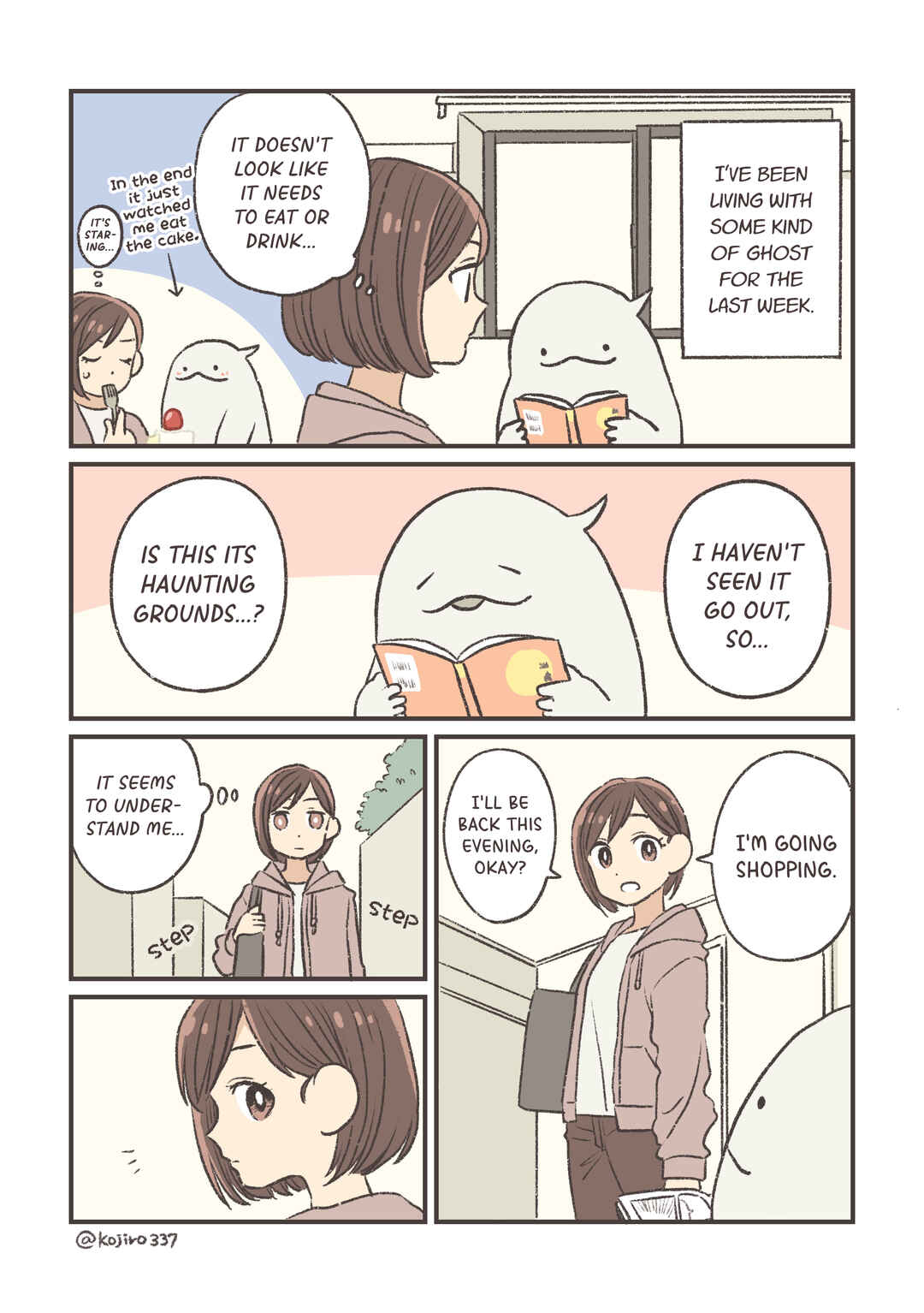 Page 1 Chapter 4 A Happy Ghost