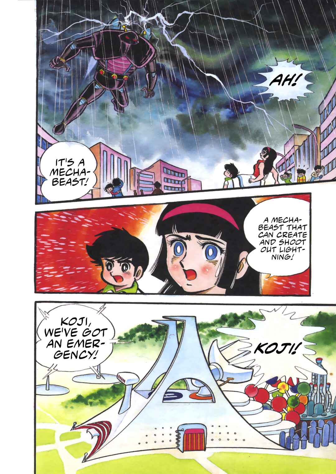 Page 4 Chapter 8 Mazinger Z (Outa Gosaku)
