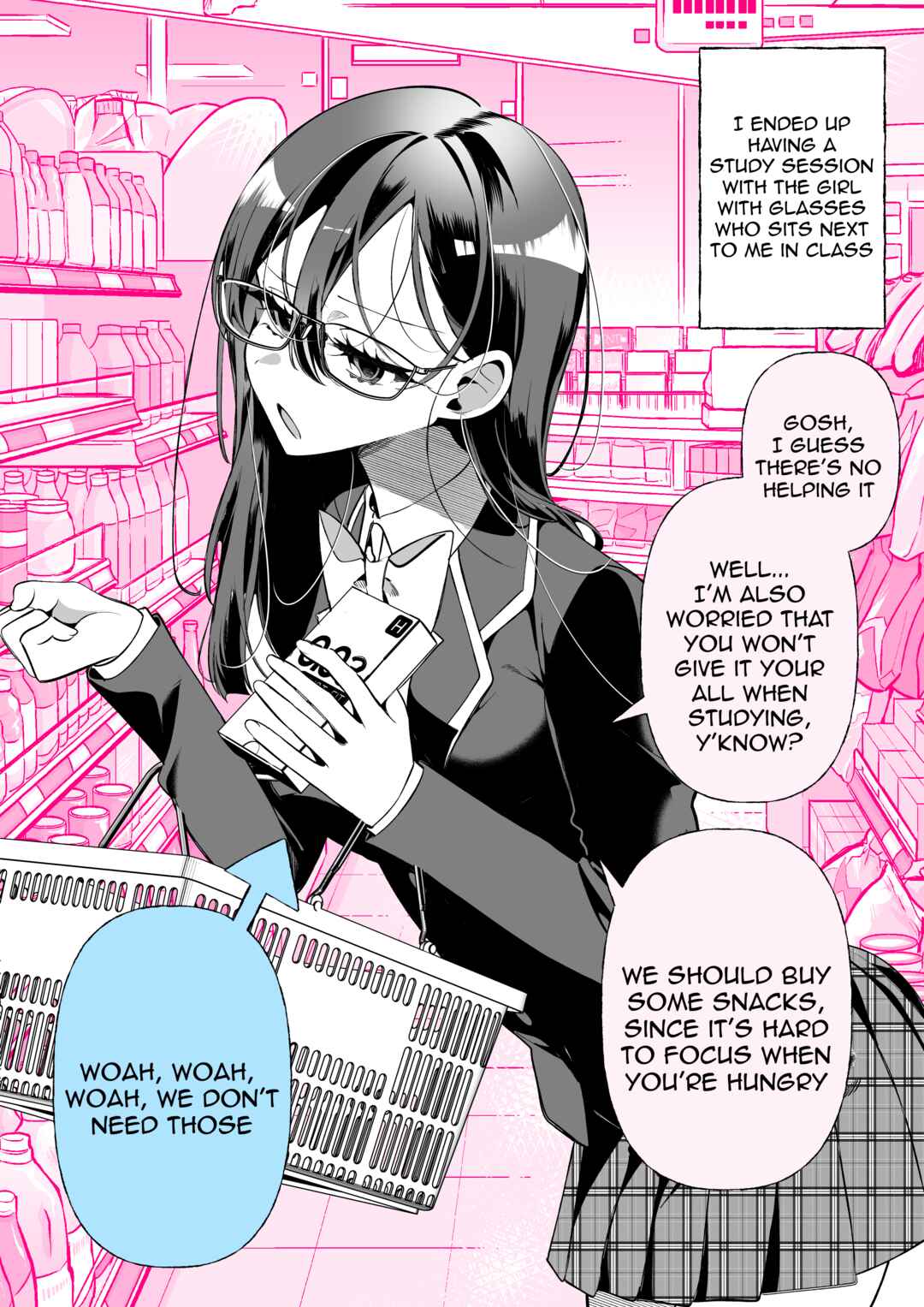 Page 1 Chapter 2 Atama Pink na Megane-chan