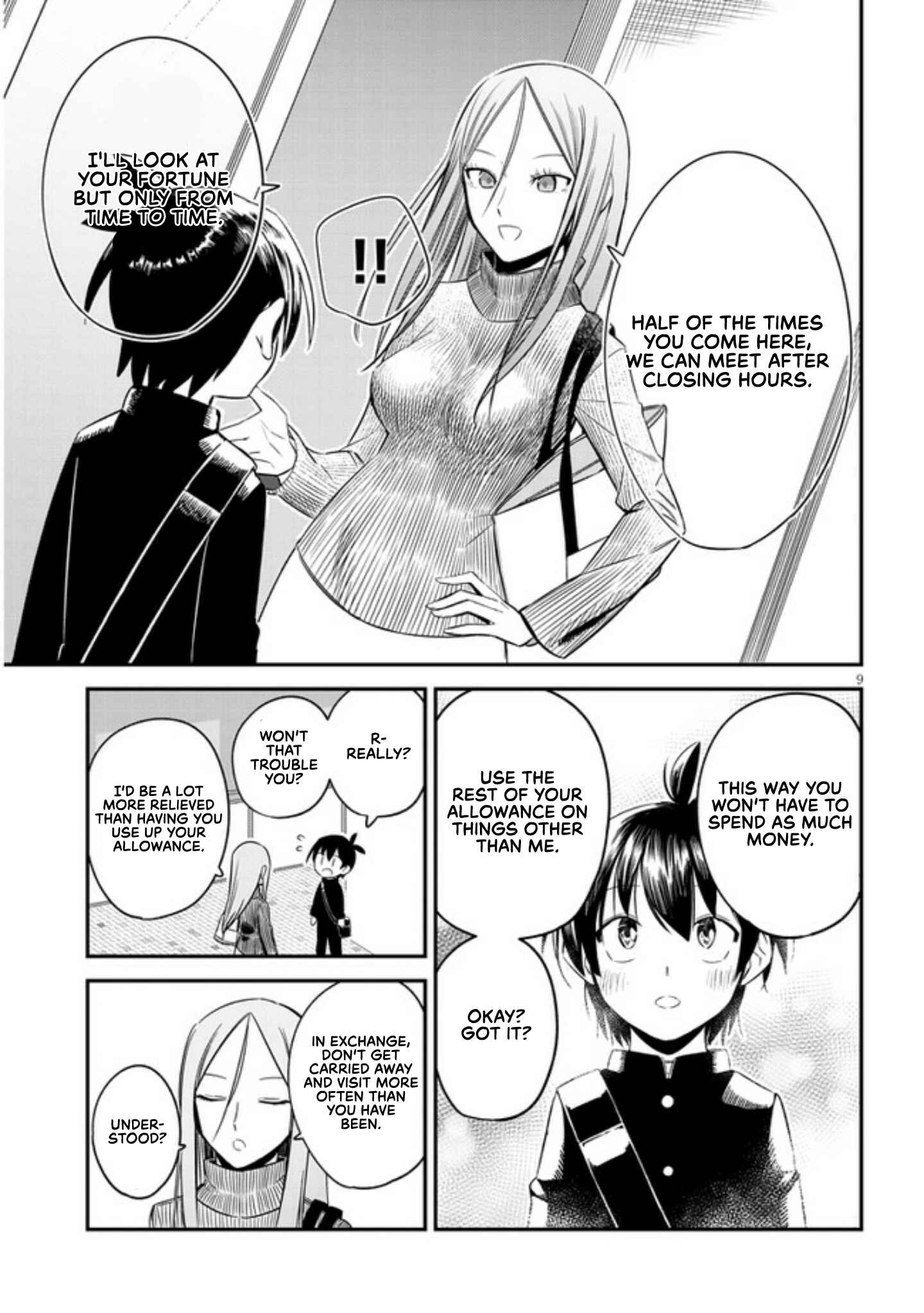Page 9 Chapter 5 The Troubles of a Fortune Teller
