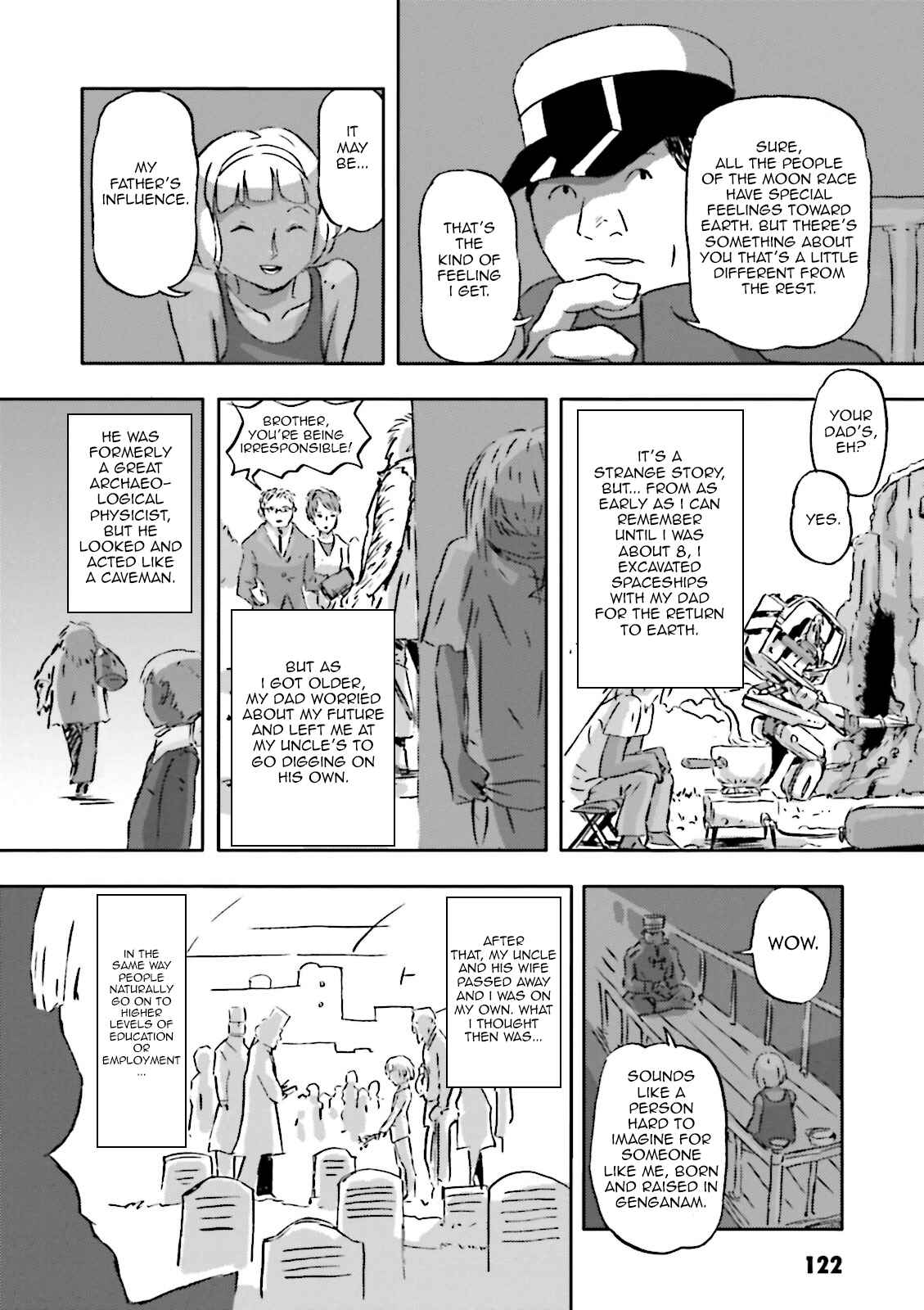 Page 22 Chapter 5 ∀ Gundam - Wind of the Moon