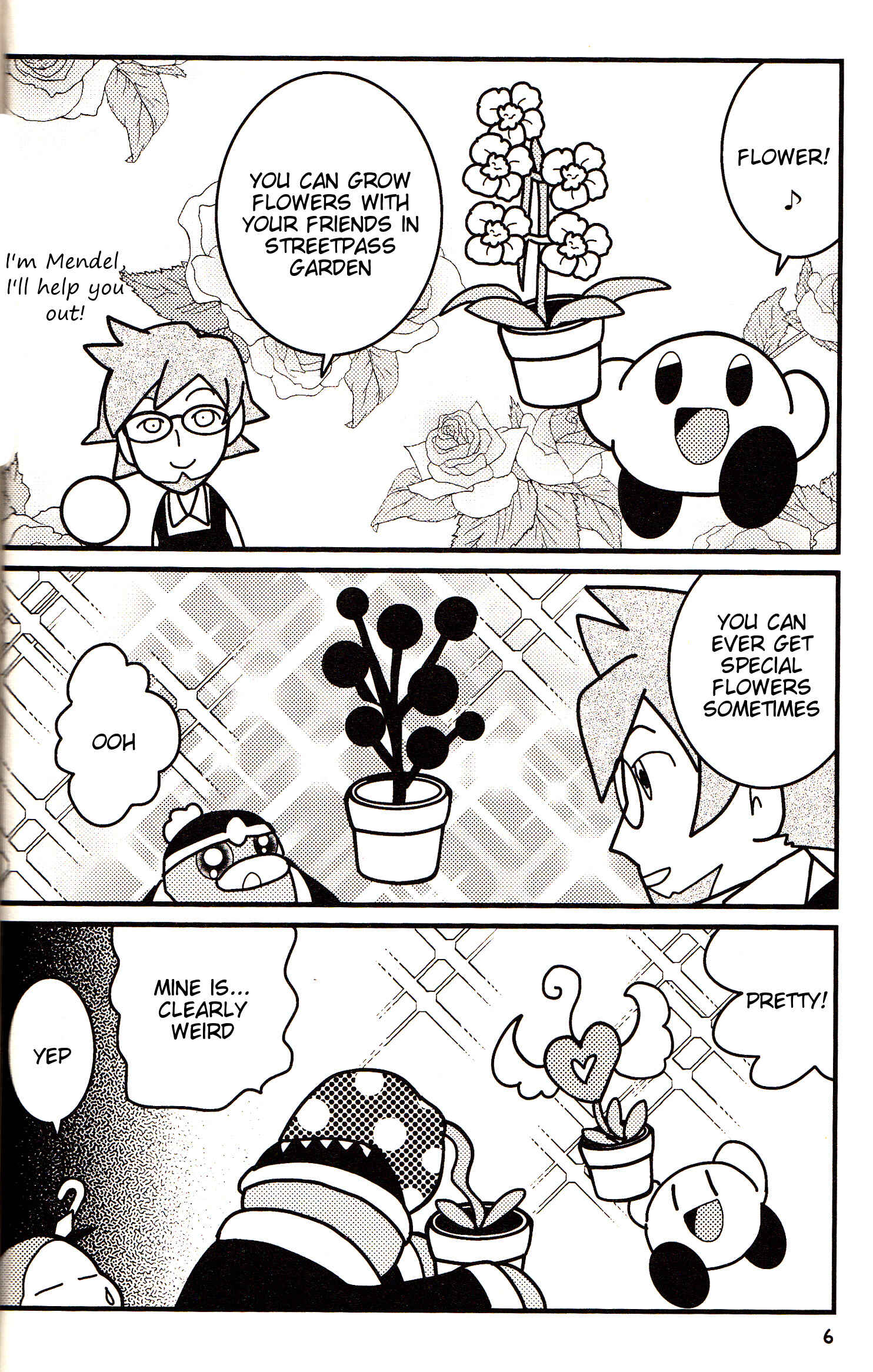 Page 5 Chapter Unknown_0930 Kirby x Animal Crossing - A Perfect StreetPass Day (Doujinshi)