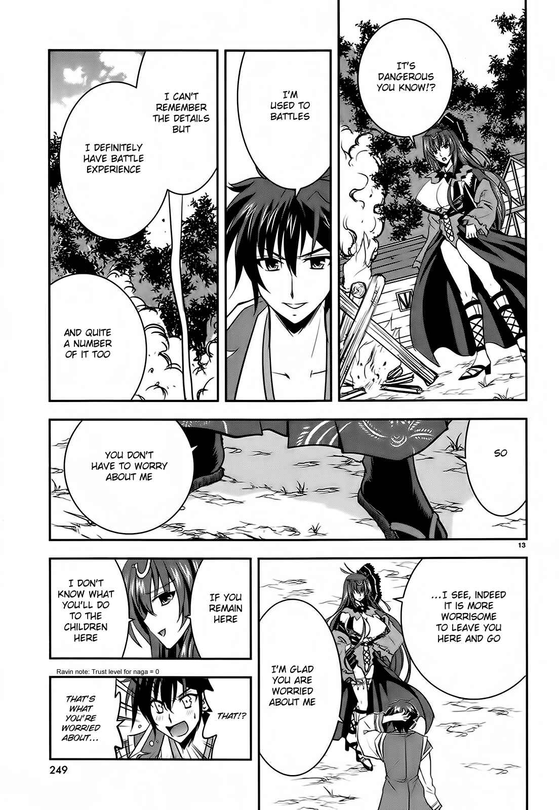 Page 13 Chapter 4 Ochitekita Ryuuou to Horobiyuku Majo no Kuni