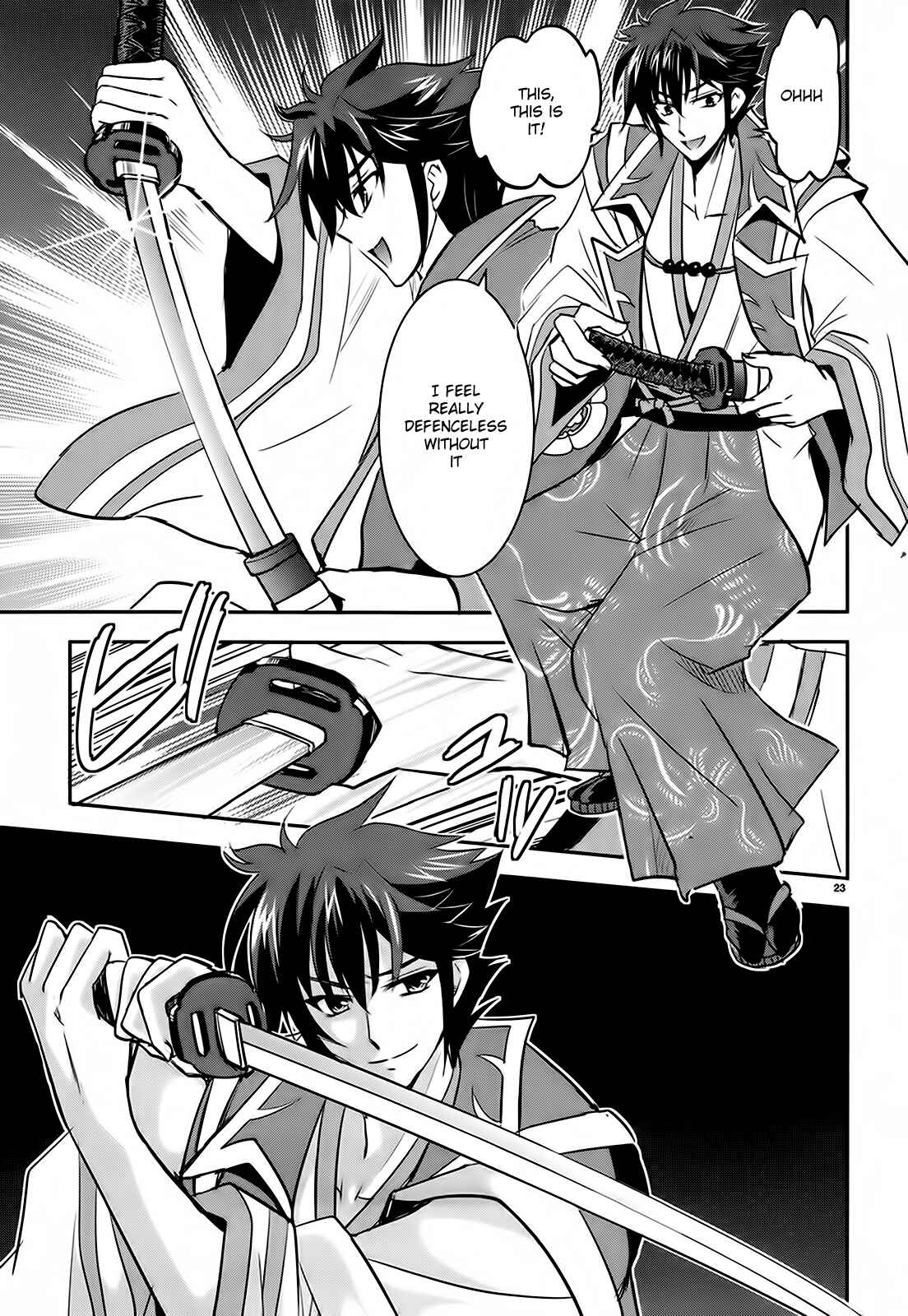 Page 23 Chapter 4 Ochitekita Ryuuou to Horobiyuku Majo no Kuni