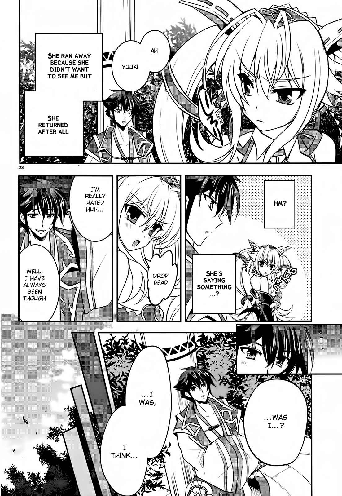 Page 28 Chapter 4 Ochitekita Ryuuou to Horobiyuku Majo no Kuni