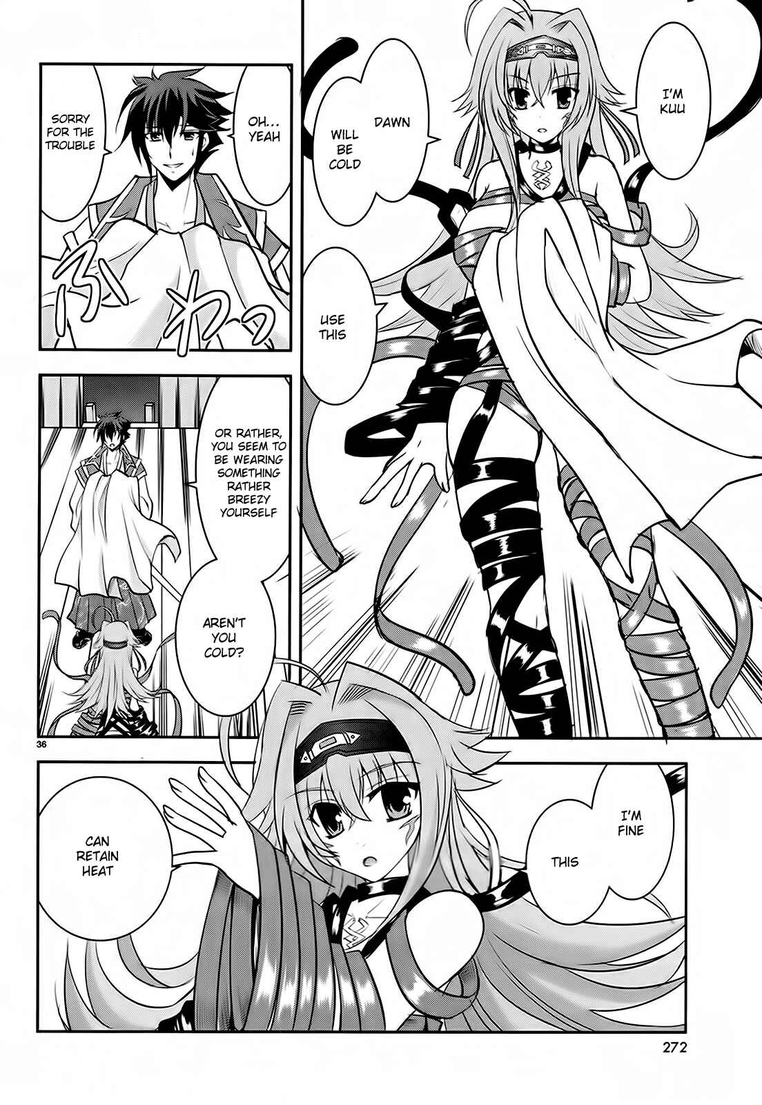 Page 36 Chapter 4 Ochitekita Ryuuou to Horobiyuku Majo no Kuni