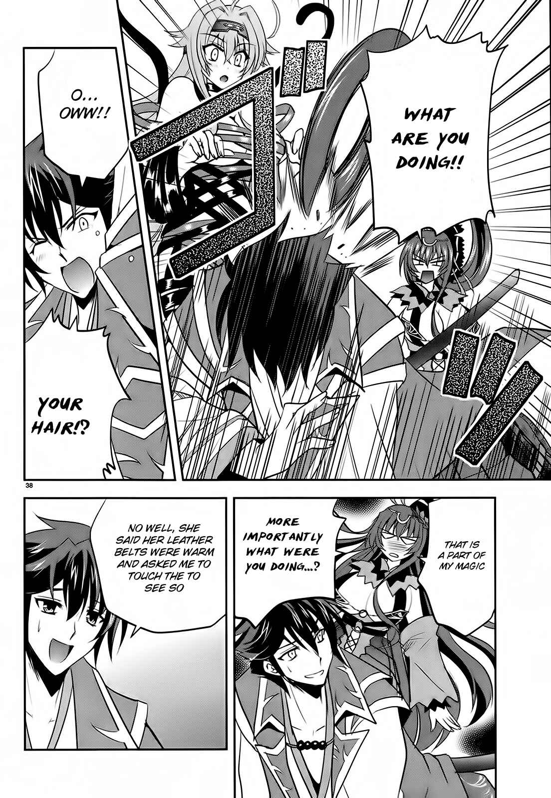 Page 38 Chapter 4 Ochitekita Ryuuou to Horobiyuku Majo no Kuni