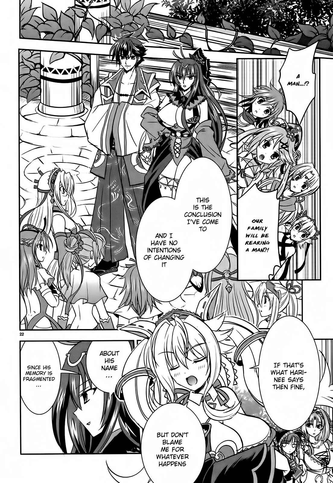 Page 22 Chapter 3 Ochitekita Ryuuou to Horobiyuku Majo no Kuni