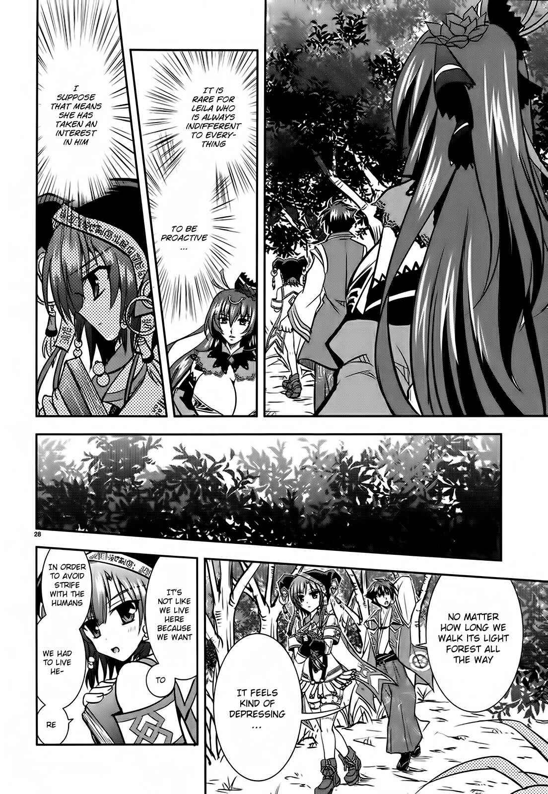 Page 28 Chapter 3 Ochitekita Ryuuou to Horobiyuku Majo no Kuni