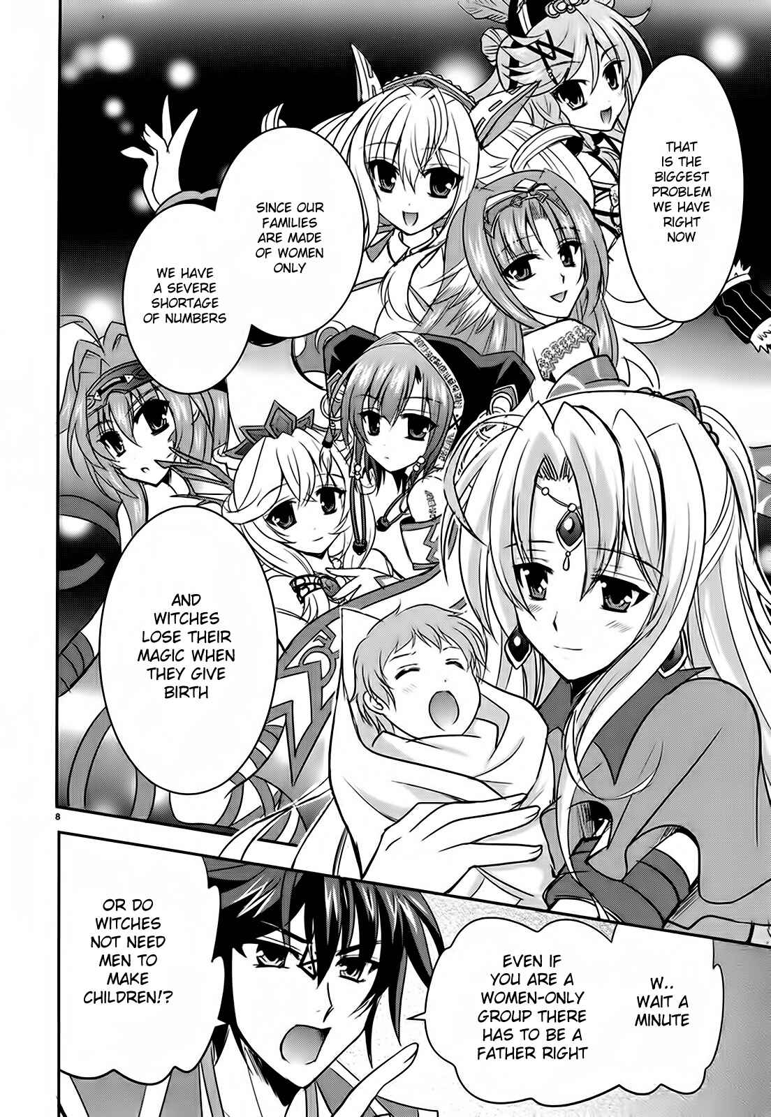 Page 8 Chapter 3 Ochitekita Ryuuou to Horobiyuku Majo no Kuni