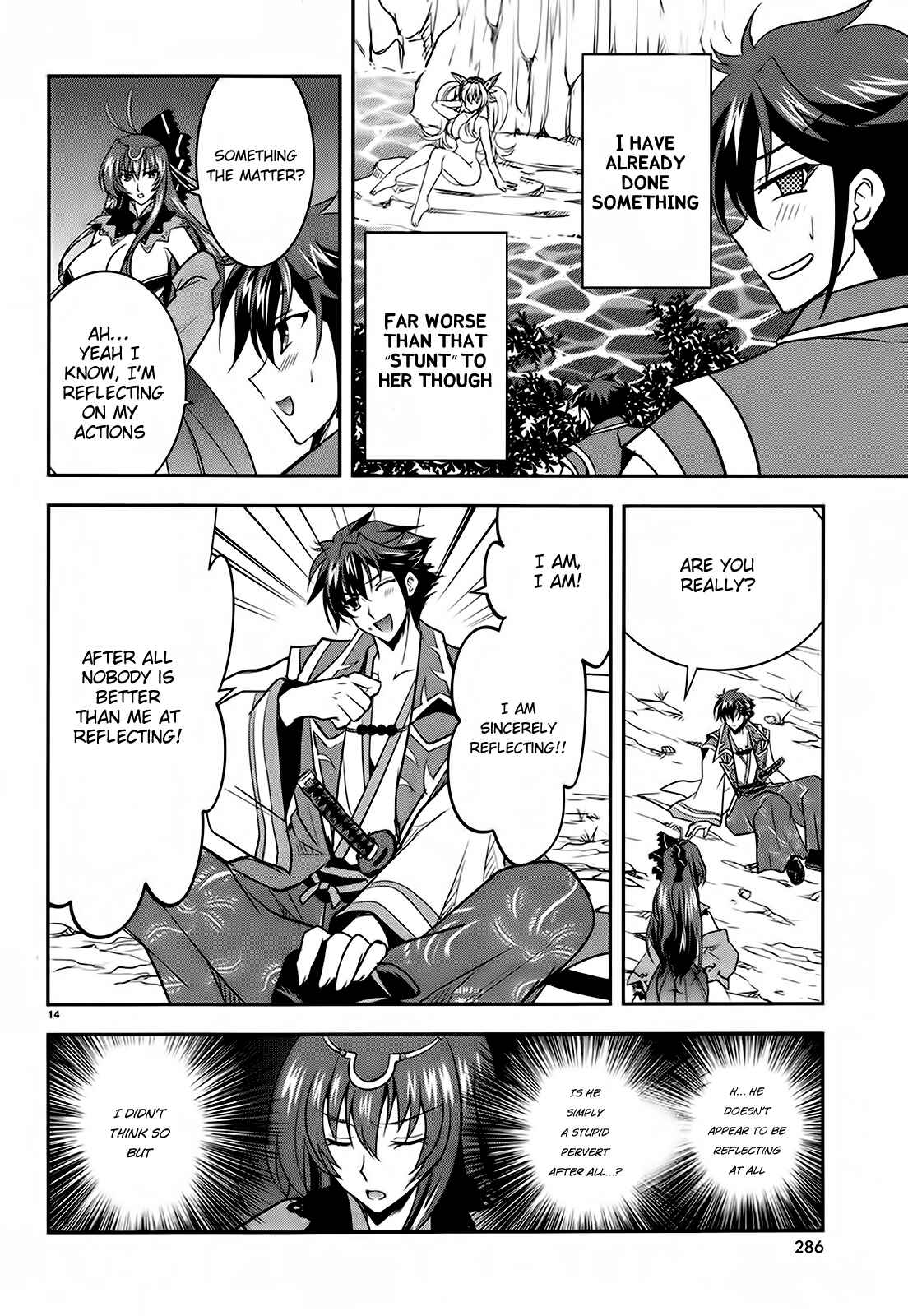 Page 14 Chapter 5 Ochitekita Ryuuou to Horobiyuku Majo no Kuni