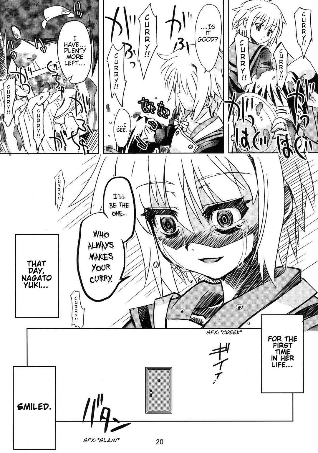 Page 20 Chapter Unknown_9997 Suzumiya Haruhi no Yuuutsu - Kyou mo Ashita mo Curry Youbi (Doujinshi)