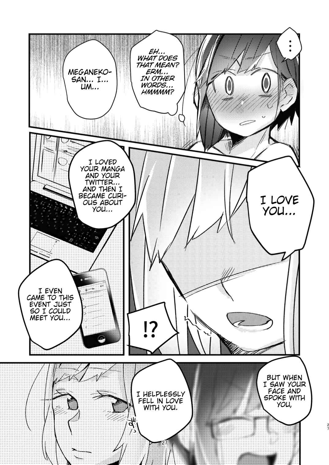 Page 24 Chapter Unknown_254f Akogare no Yuri Eshi-san to Off-Pako Shitatta wwwww