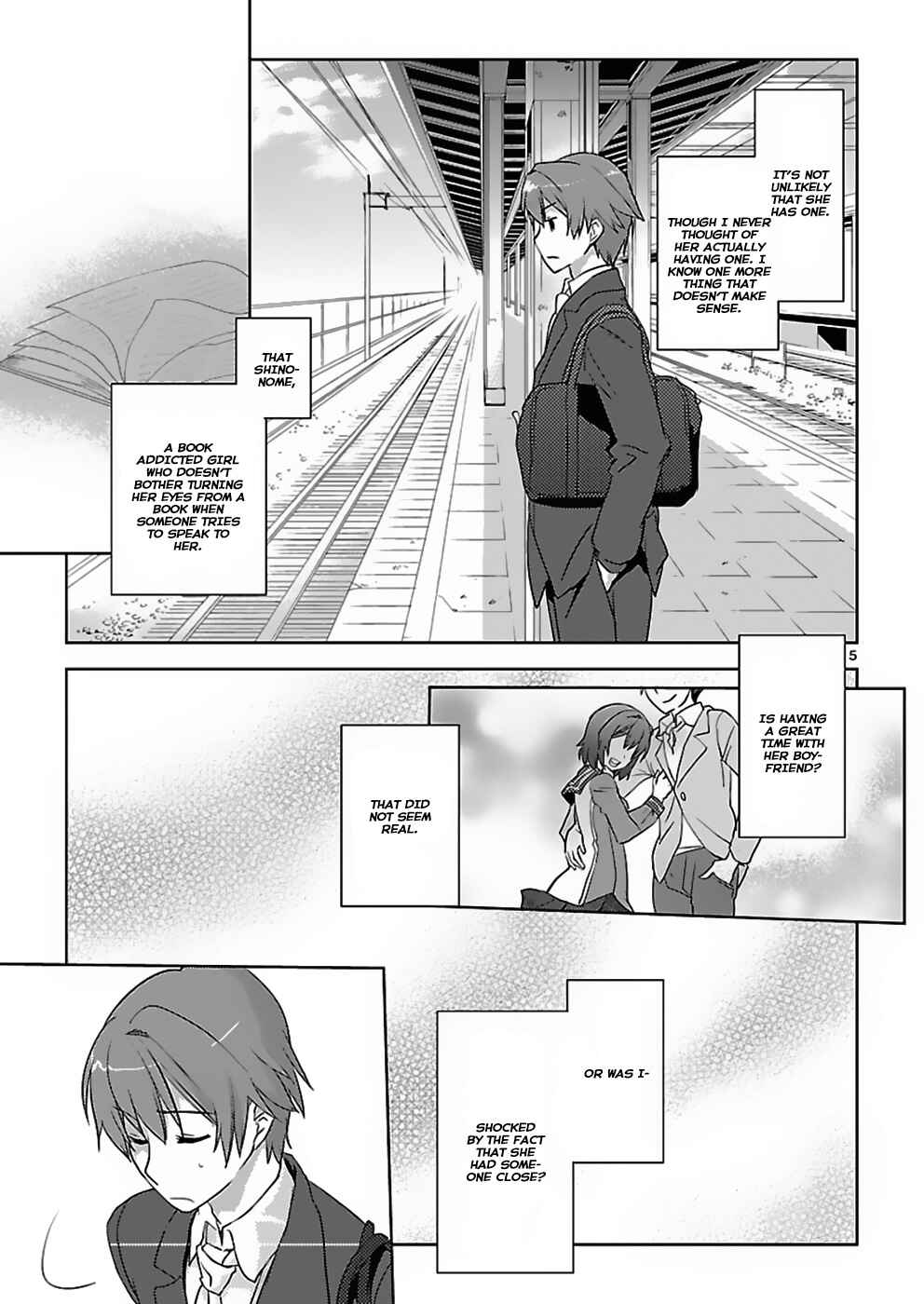 Page 5 Chapter 2 Shinonome Yuuko loves short stories