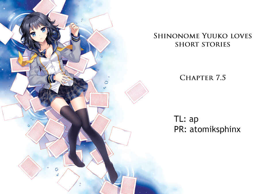 Page 37 Chapter 7 Shinonome Yuuko loves short stories