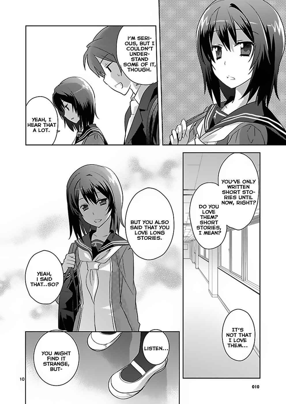 Page 10 Chapter 4 Shinonome Yuuko loves short stories
