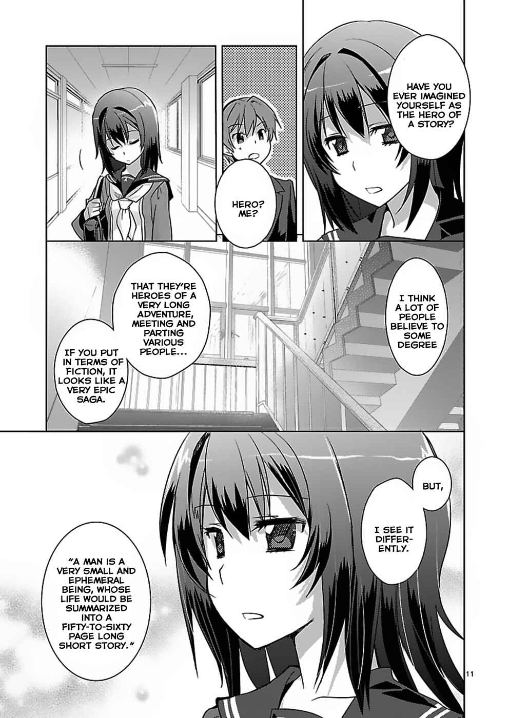 Page 11 Chapter 4 Shinonome Yuuko loves short stories