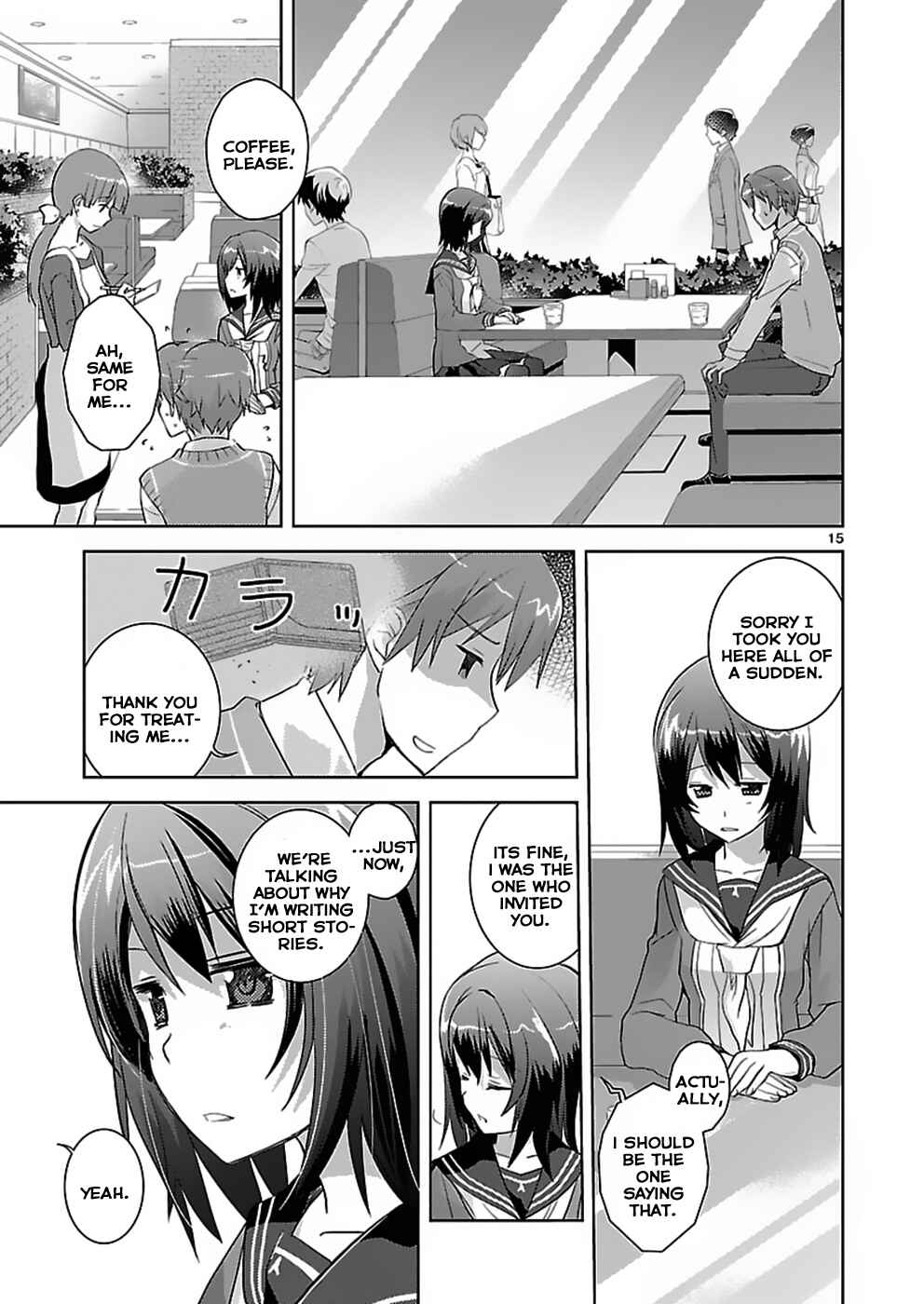 Page 15 Chapter 4 Shinonome Yuuko loves short stories