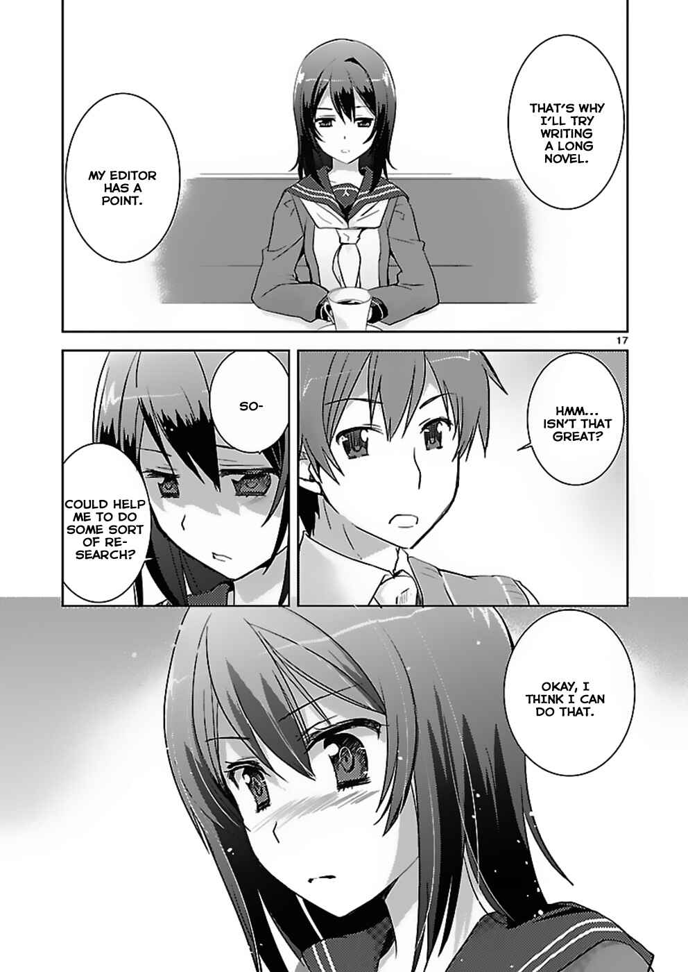 Page 17 Chapter 4 Shinonome Yuuko loves short stories