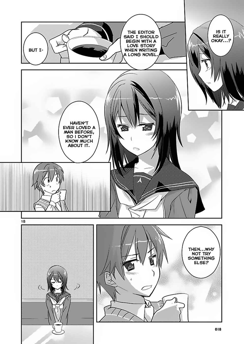 Page 18 Chapter 4 Shinonome Yuuko loves short stories