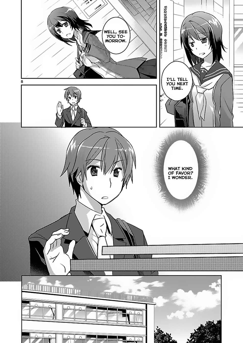 Page 8 Chapter 4 Shinonome Yuuko loves short stories