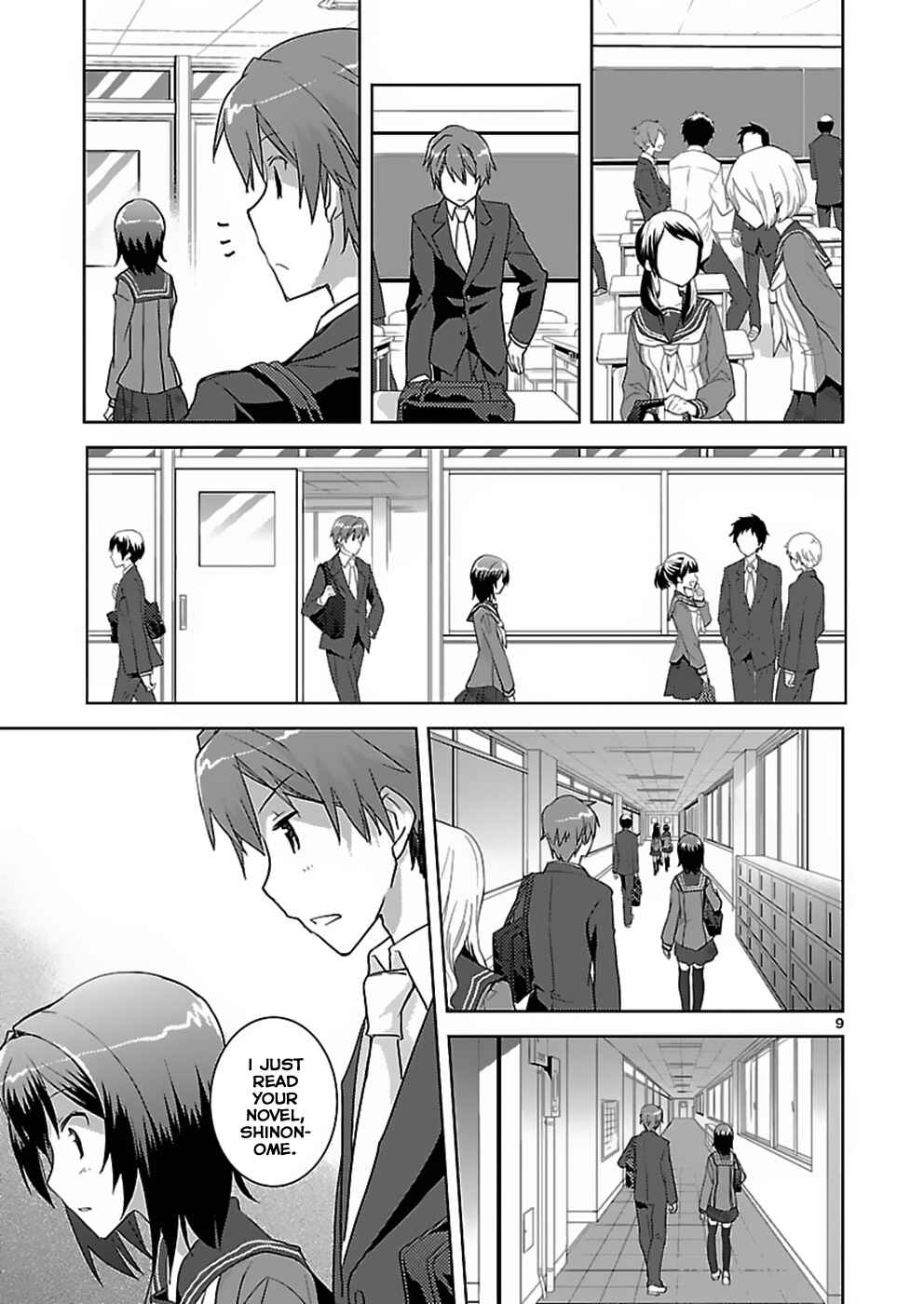 Page 9 Chapter 4 Shinonome Yuuko loves short stories