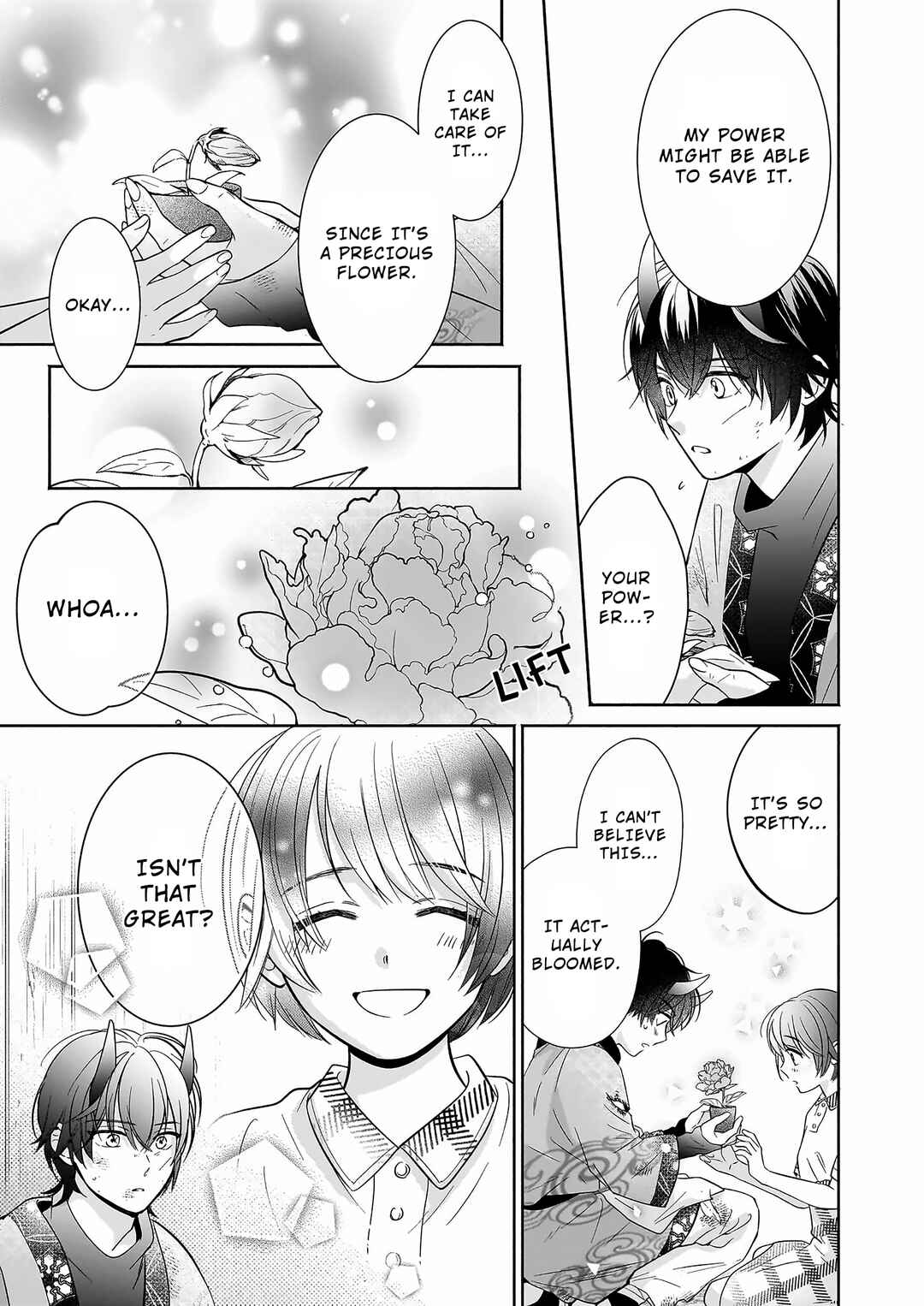 Page 9 Chapter 1.2 The Demon Kings Beloved: Doting on the Abused Healing Maiden