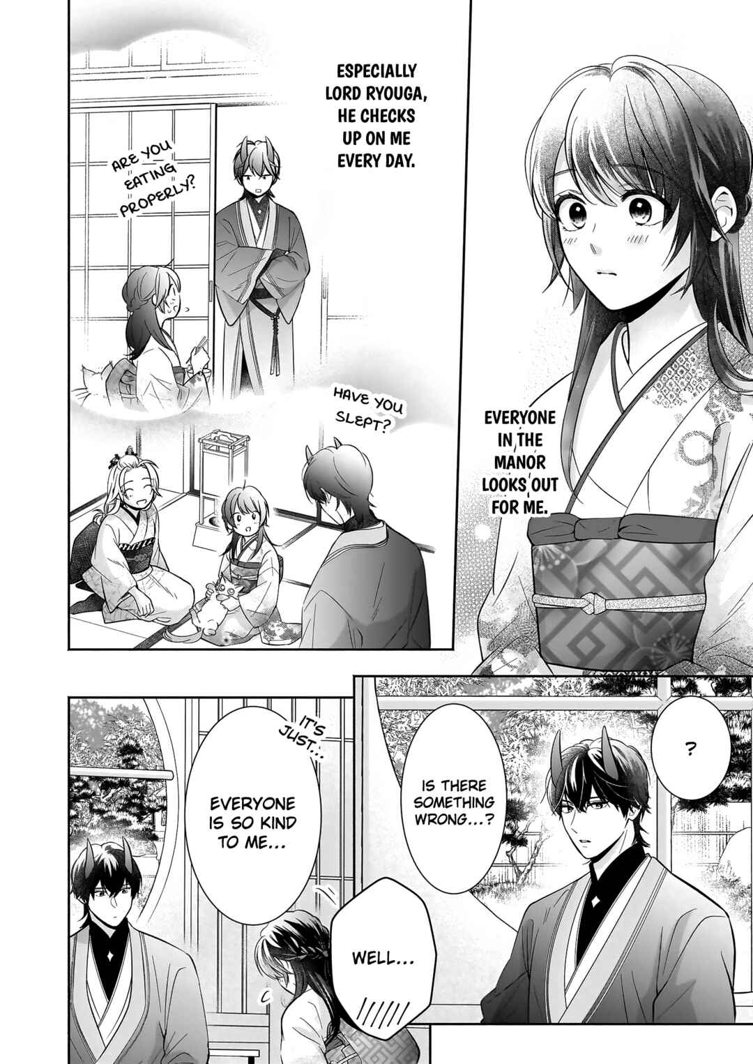 Page 13 Chapter 3.1 The Demon Kings Beloved: Doting on the Abused Healing Maiden
