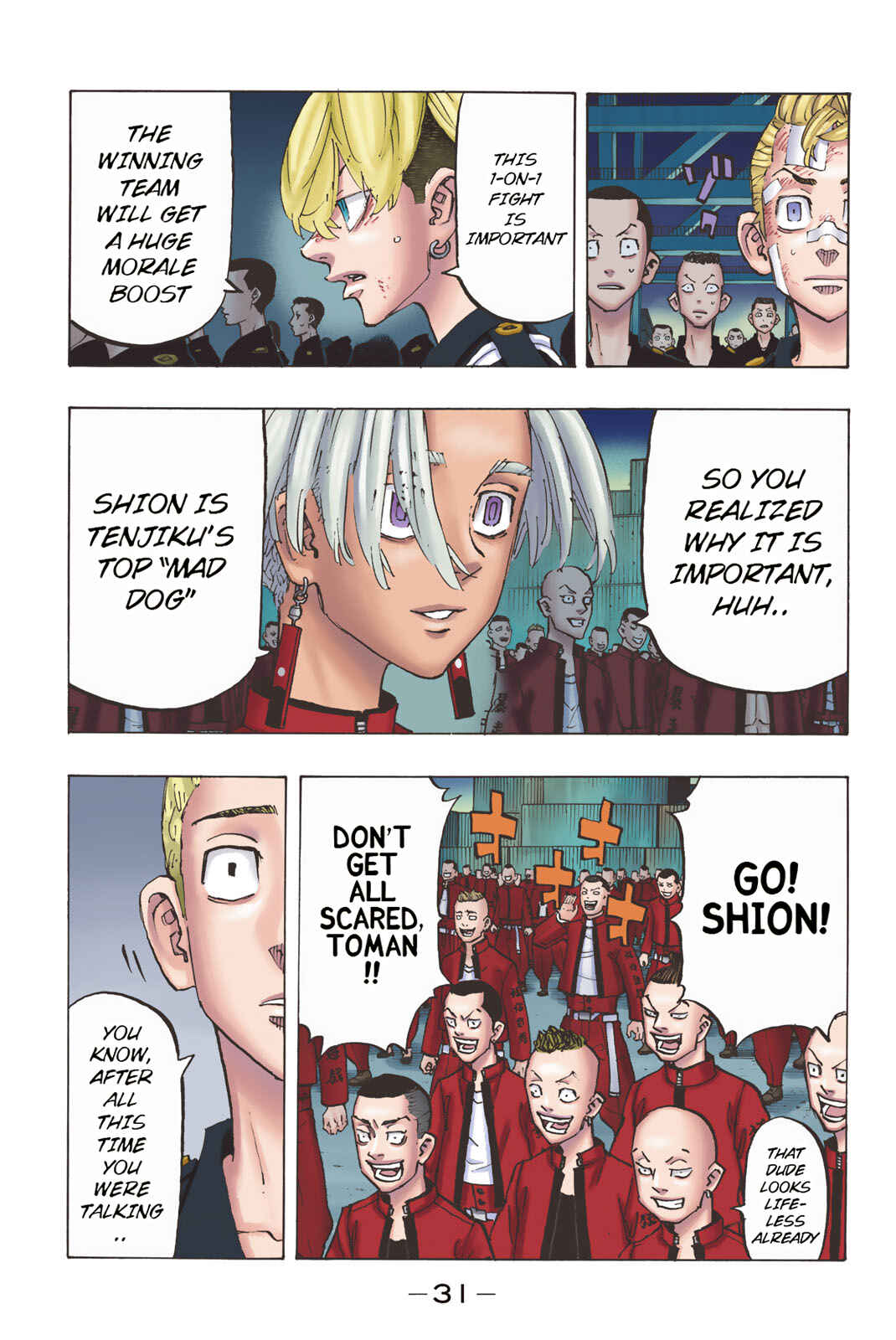 Page 8 Chapter 154 Tokyo Revengers (Official Colored)
