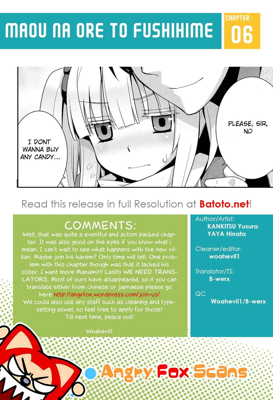 Page 30 Chapter 6 Maou na Ore to Fushihime no Yubiwa
