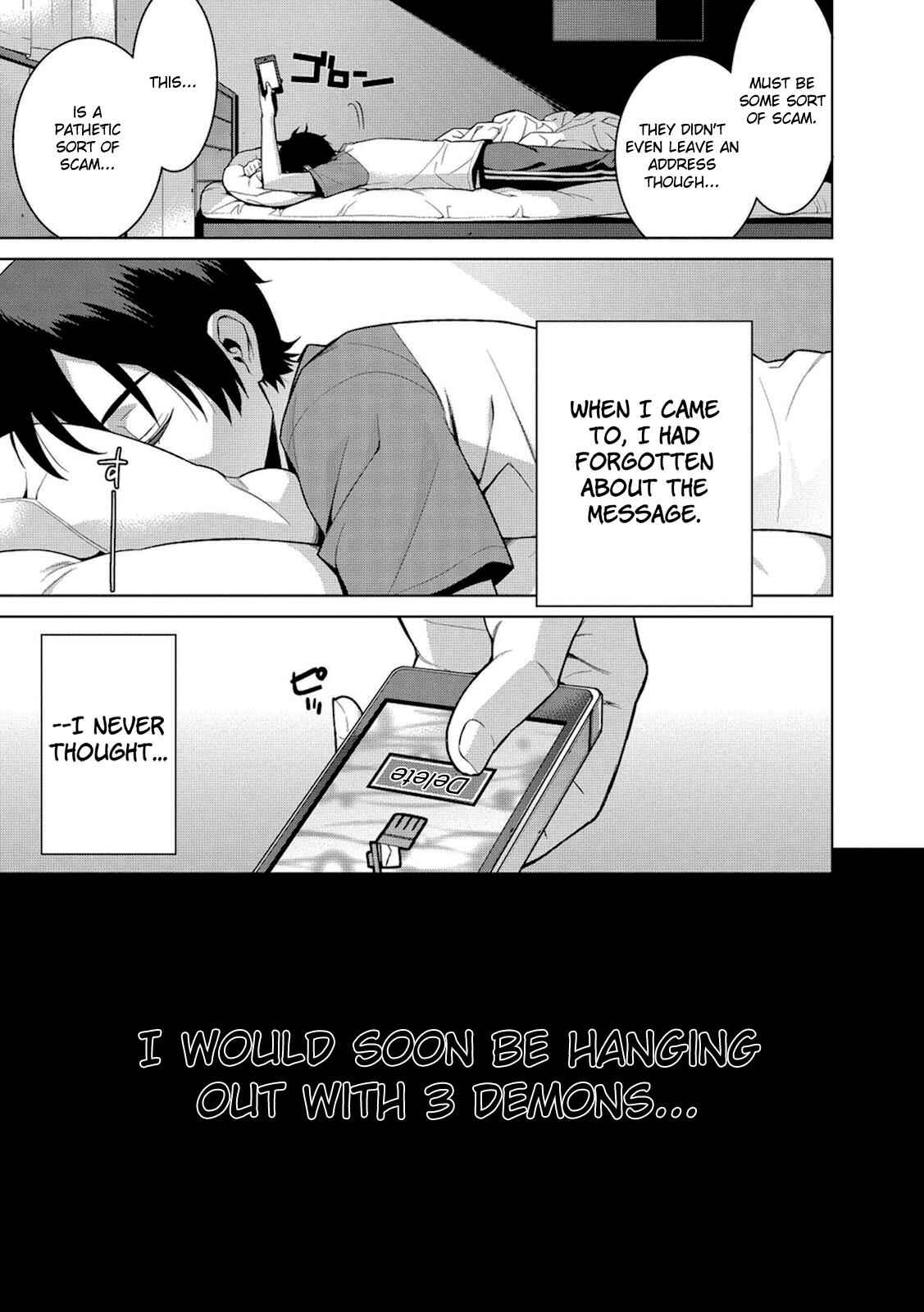 Page 4 Chapter 1 Maou na Ore to Fushihime no Yubiwa